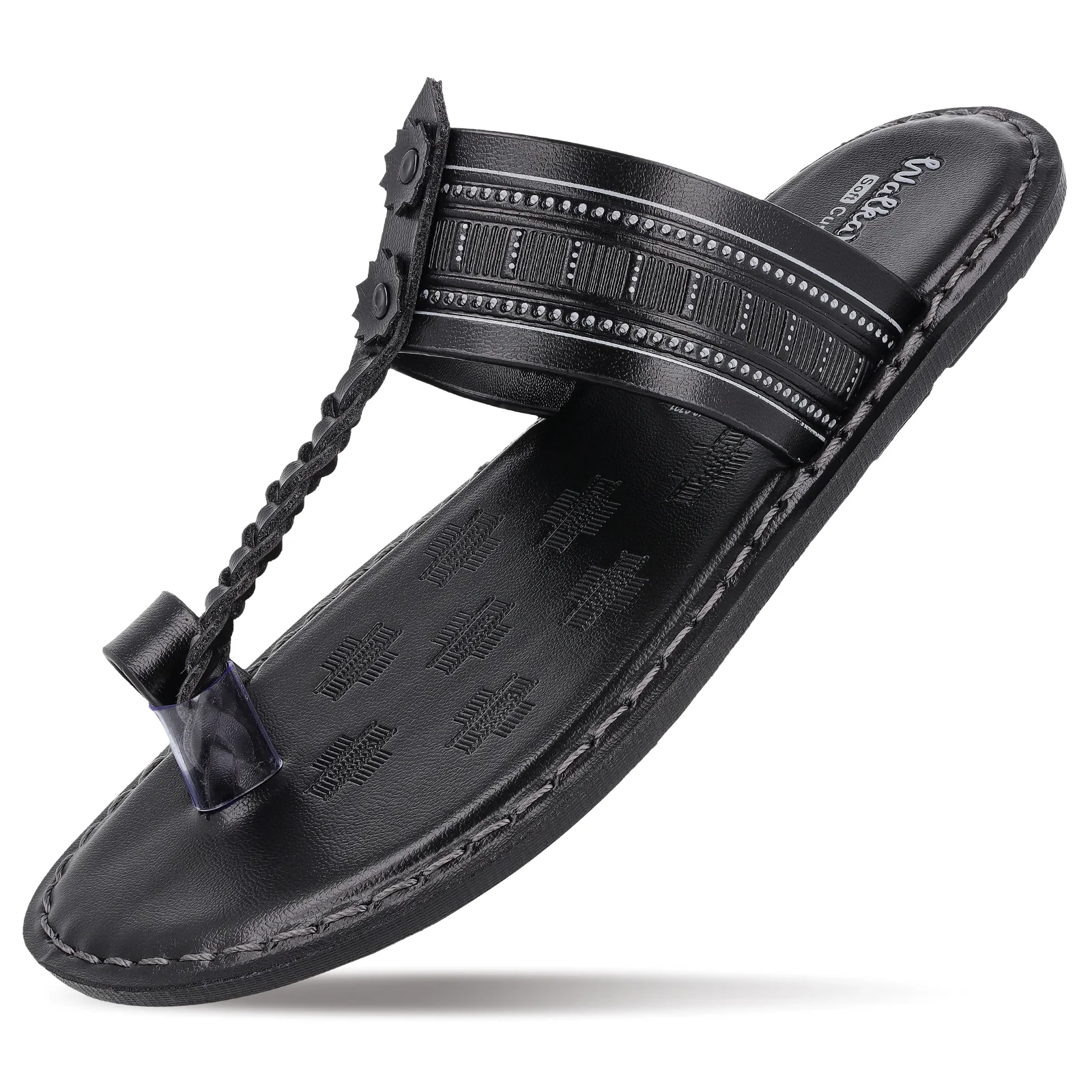 Men's Daily Wear Sandals - WGR53346 Black - Image 5