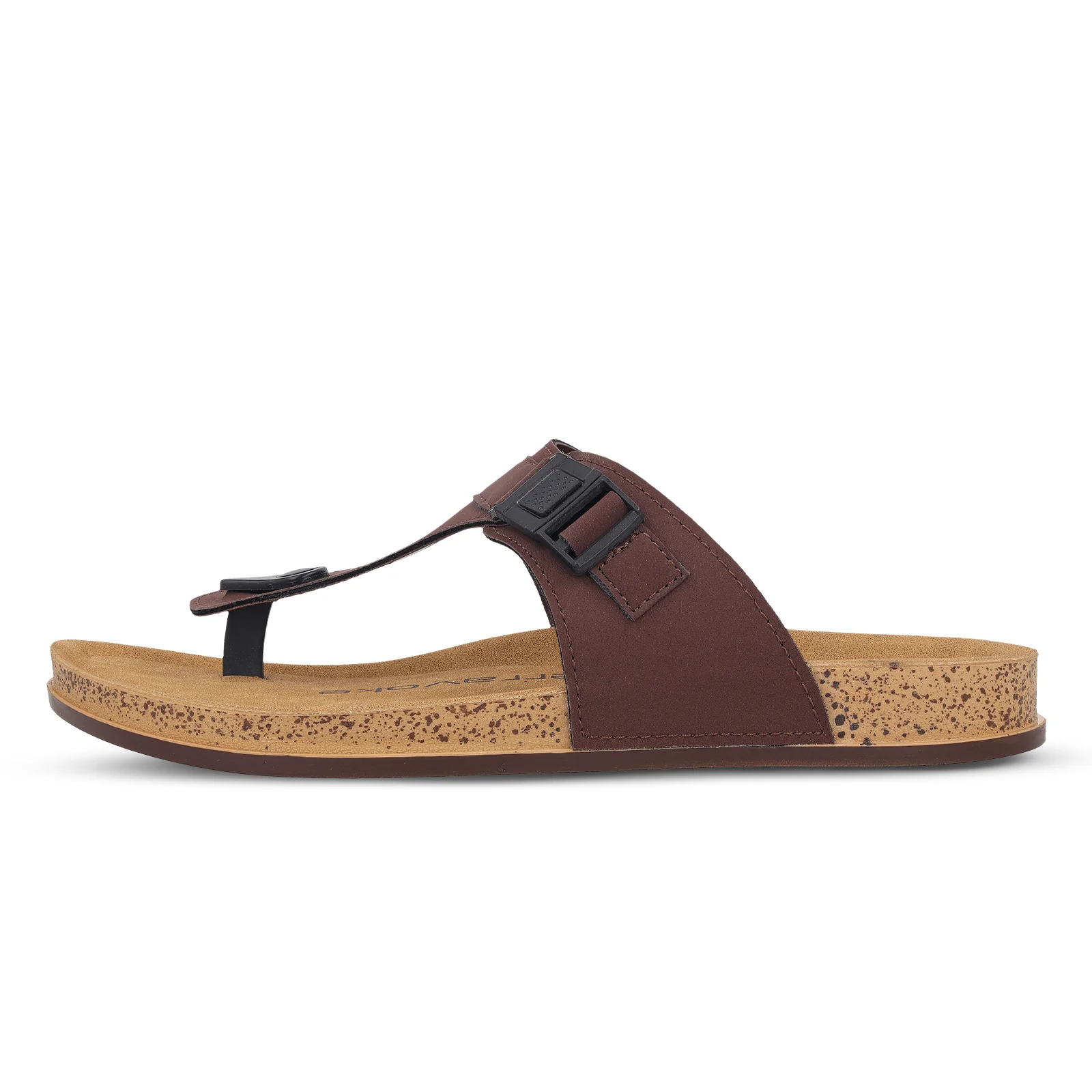 Men's Daily Wear Sandals - WGR53387 Brown - Image 4