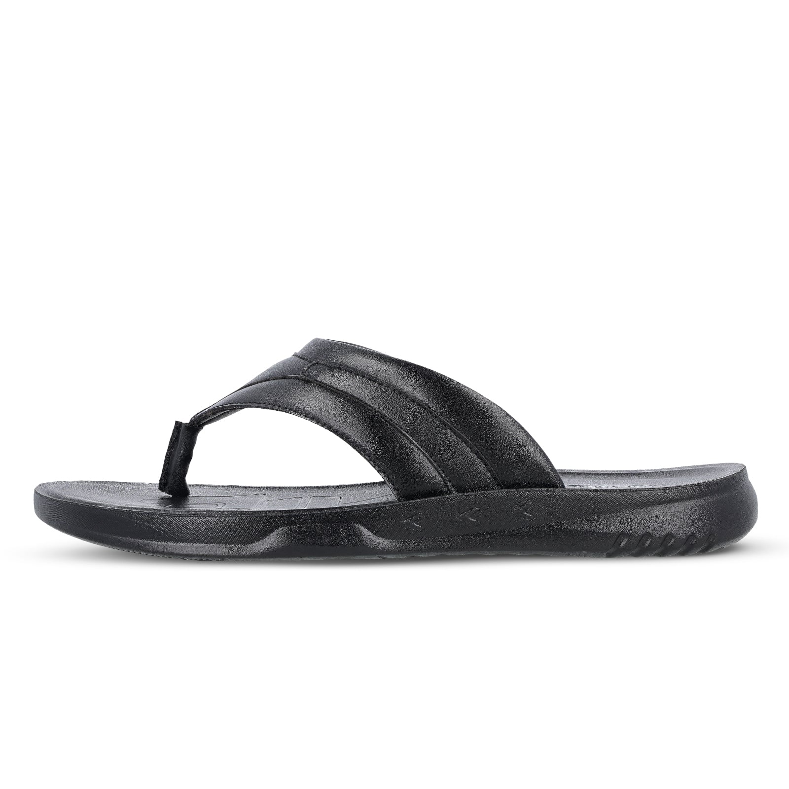 Men's Daily Wear V-Strap Sandals - WGP50023 Black - Image 3