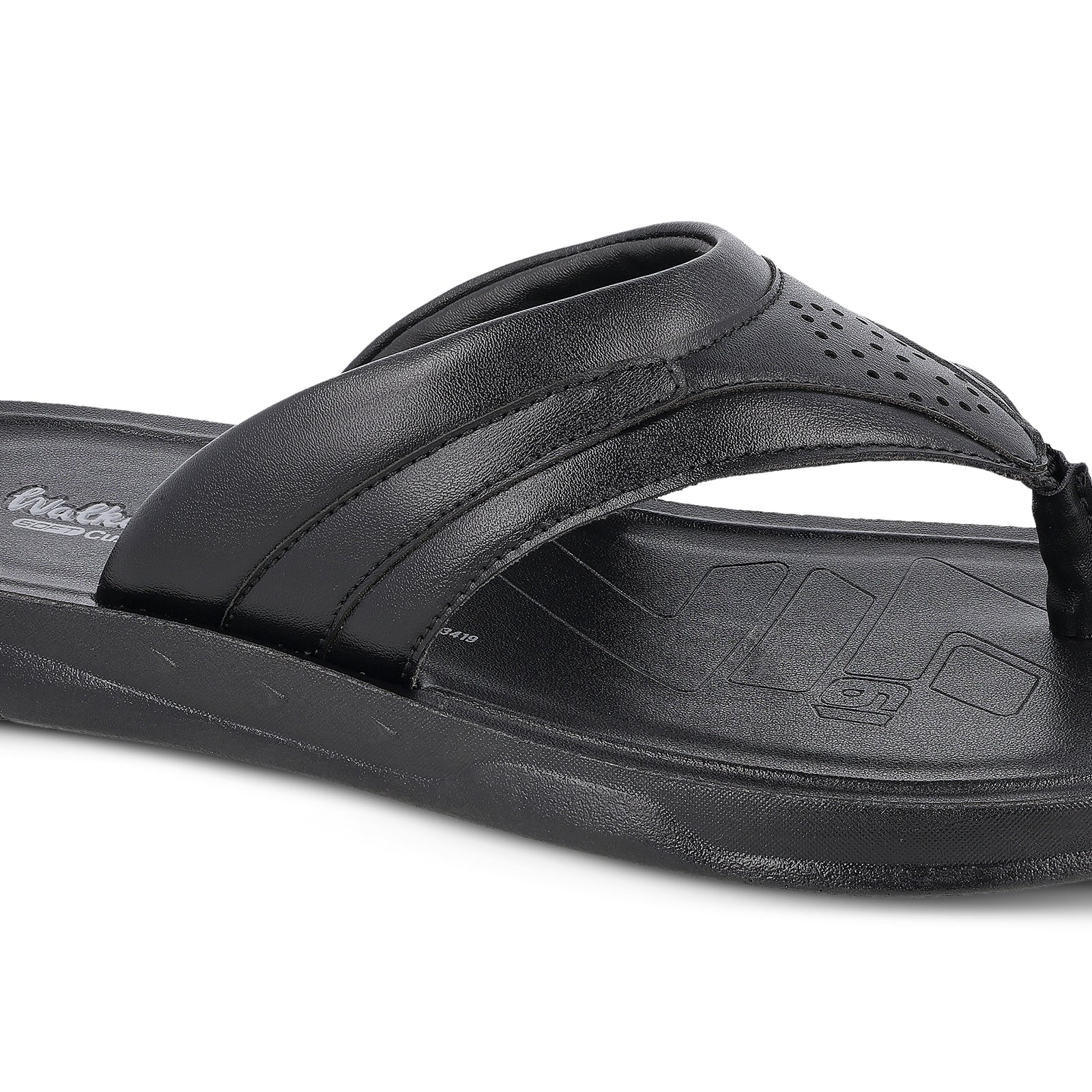 Men's Daily Wear V-Strap Sandals - WGP50023 Black - Image 4