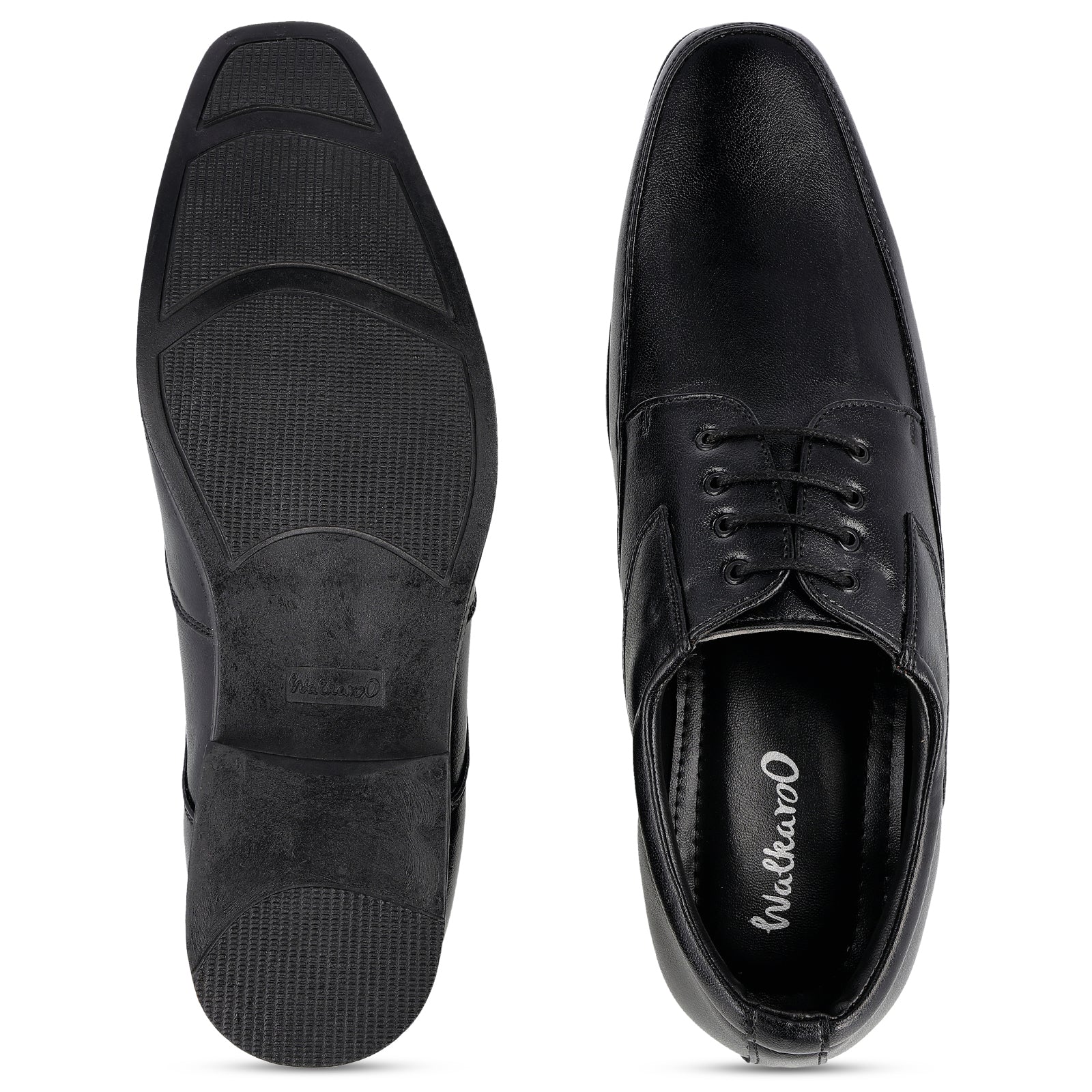 Men's Derby formal Shoes - 17143 Black - Image 2