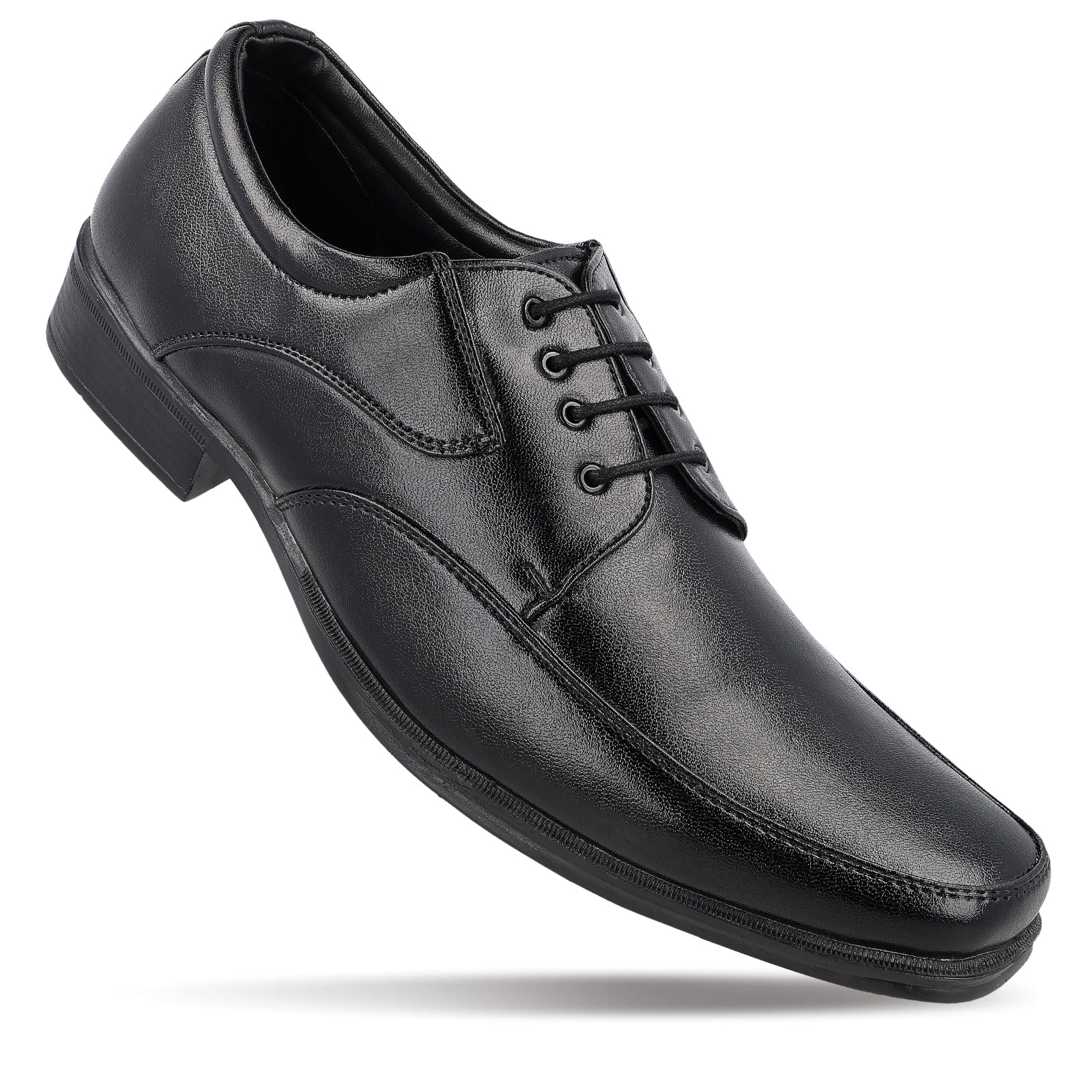 Men's Derby formal Shoes - 17143 Black - Image 3