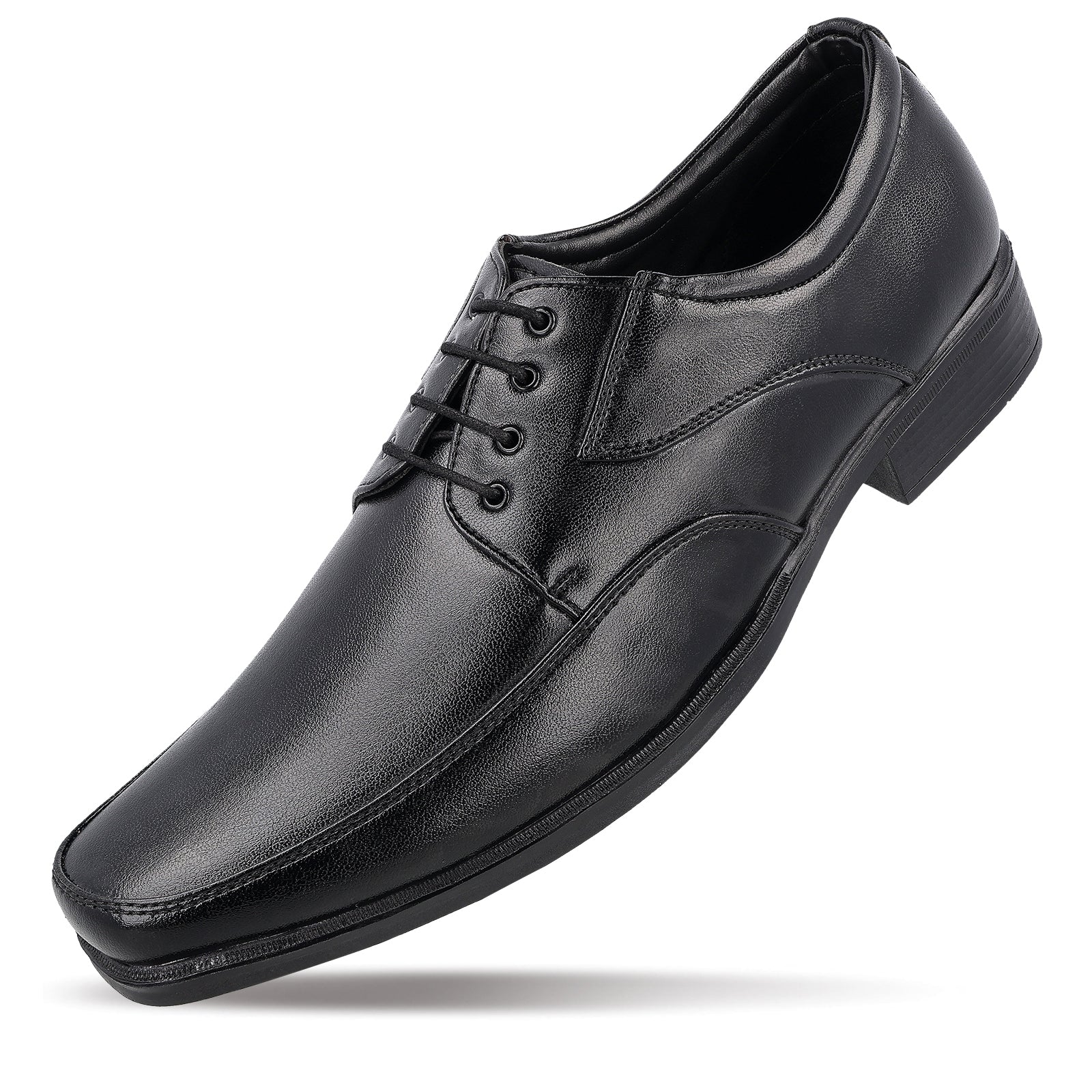 Men's Derby formal Shoes - 17143 Black - Image 5