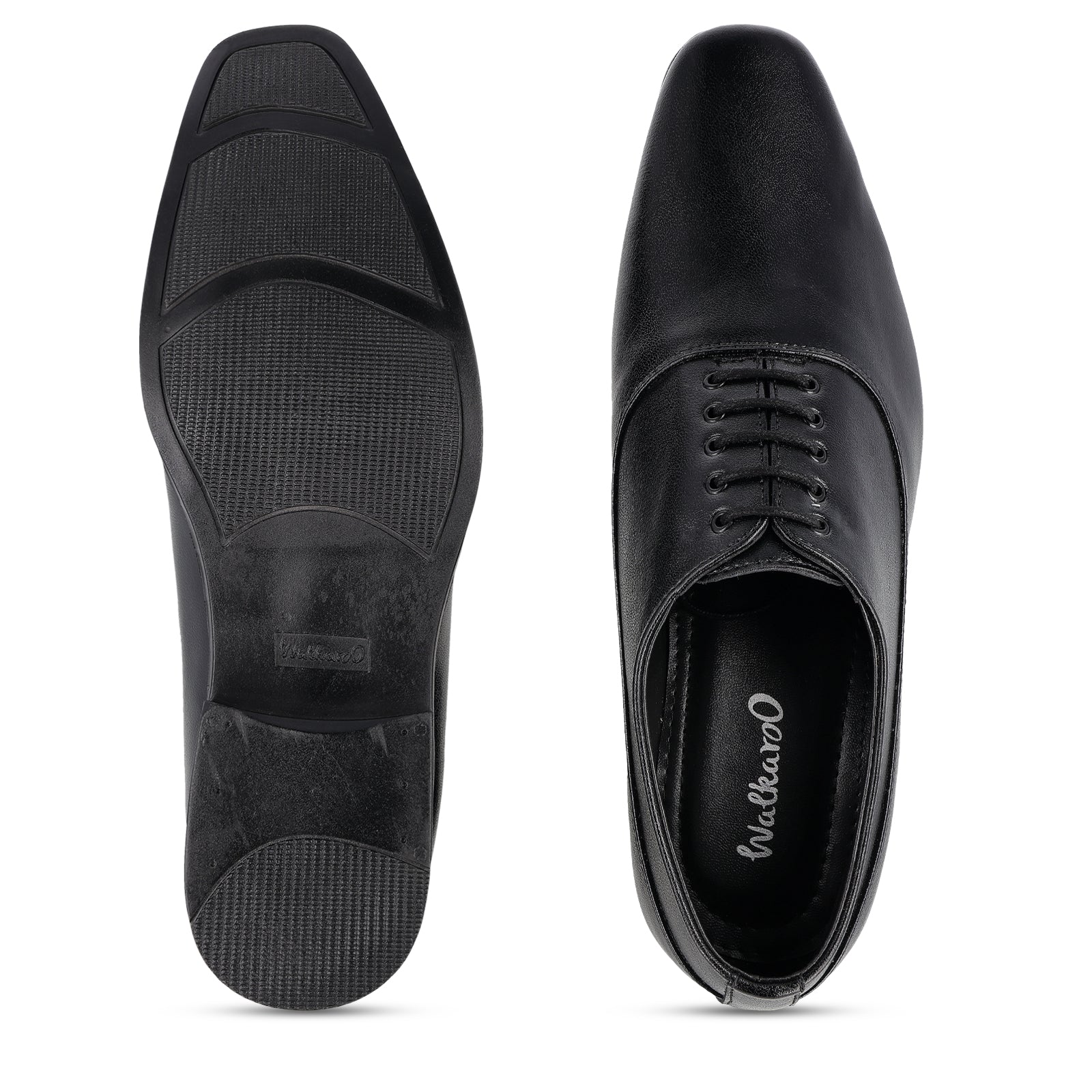 Men's Derby formal Shoes - 17145 Black - Image 2