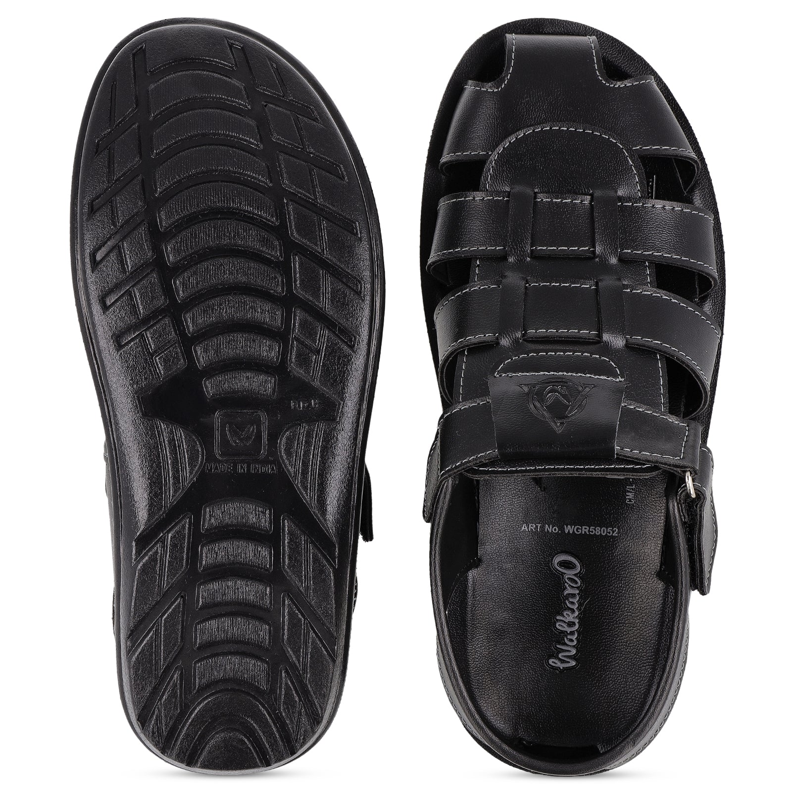 Men's Fisherman Sandals - WGR58052 Black - Image 2