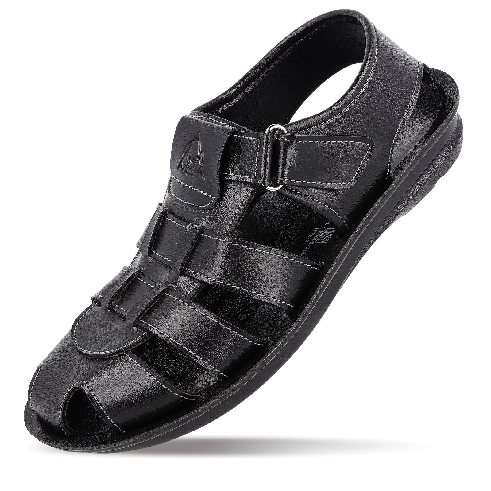 Men's Fisherman Sandals - WGR58052 Black - Image 5