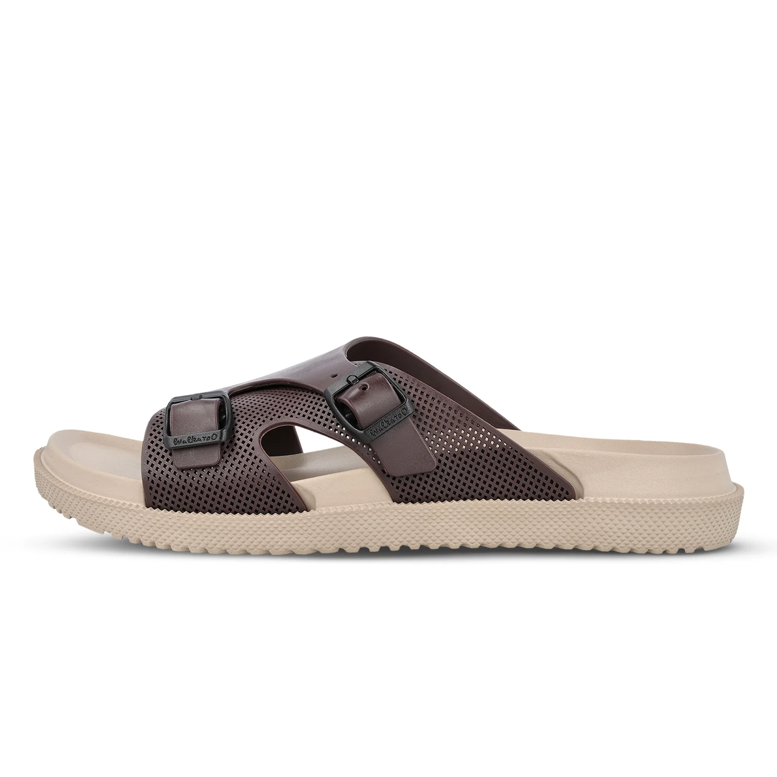 Men's Flip Flop Sandal - WC8714 Greige Brown - Image 4