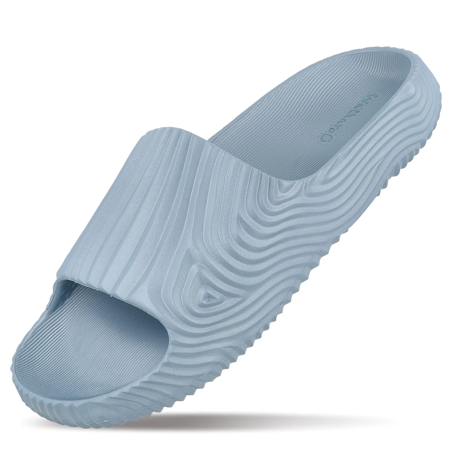 Men's Flip Flop Sliders  - WC8769 Aqua Blue - Image 5