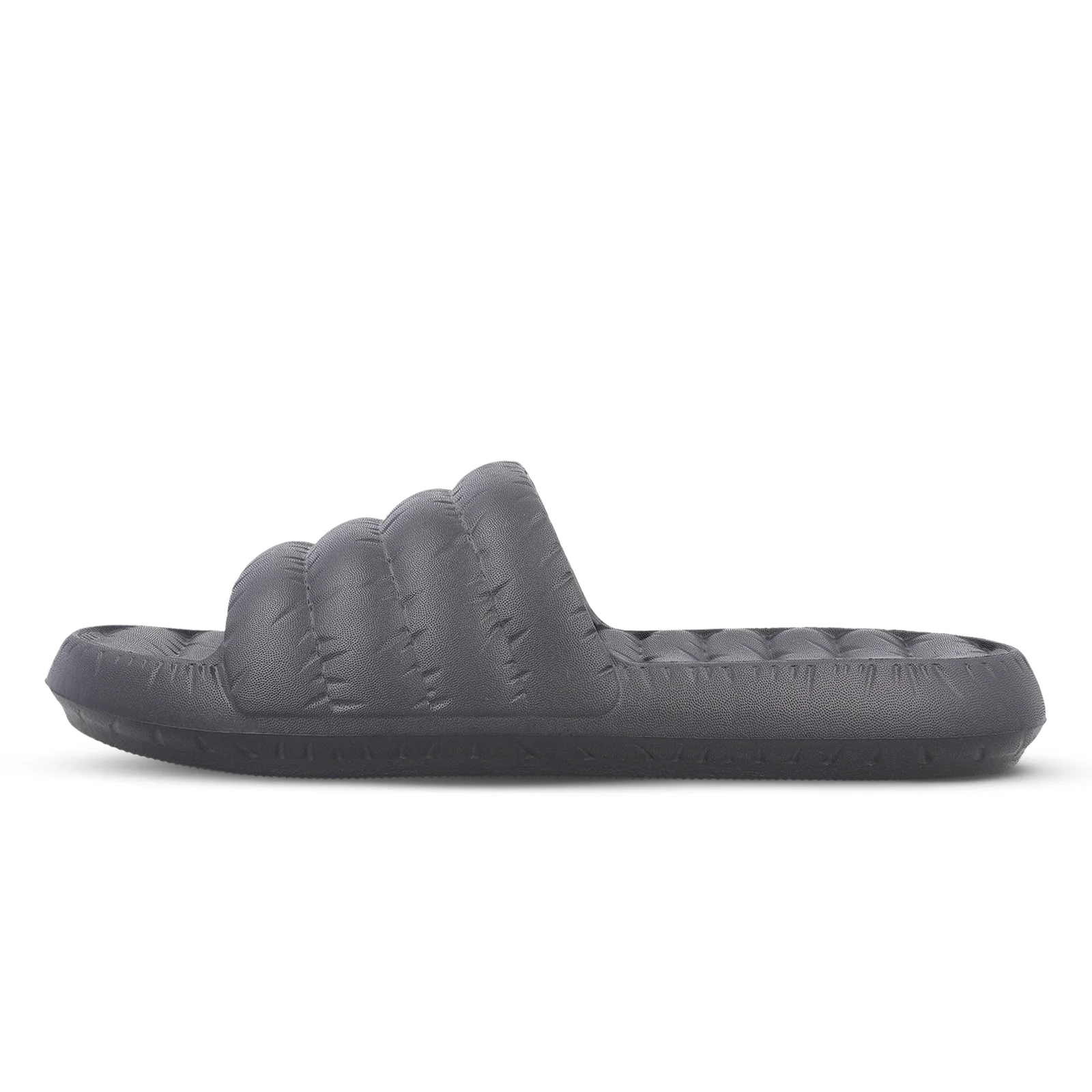 Men's Flip Flop Sliders  - WC8770 Dark Grey - Image 3