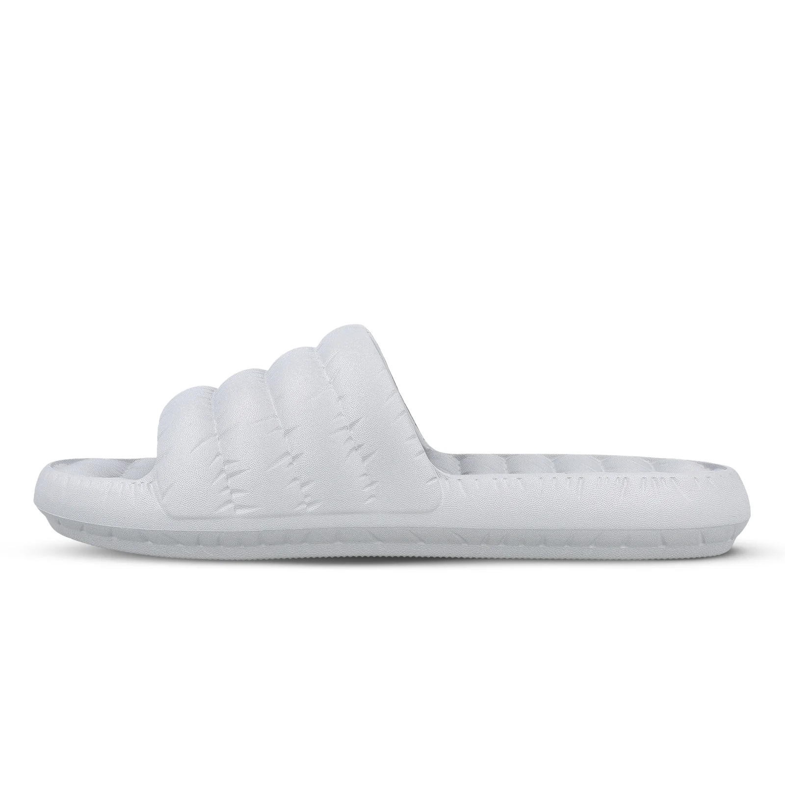 Men's Flip Flop Sliders  - WC8770 Light Grey - Image 3