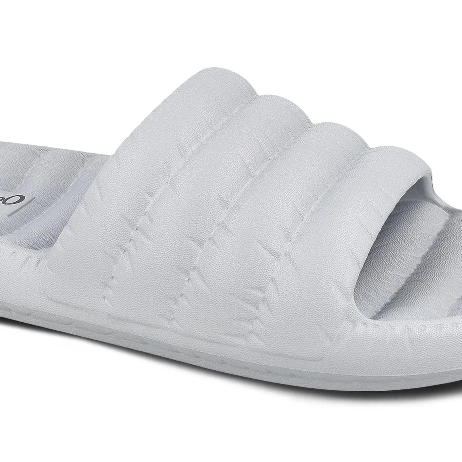 Men's Flip Flop Sliders  - WC8770 Light Grey - Image 4
