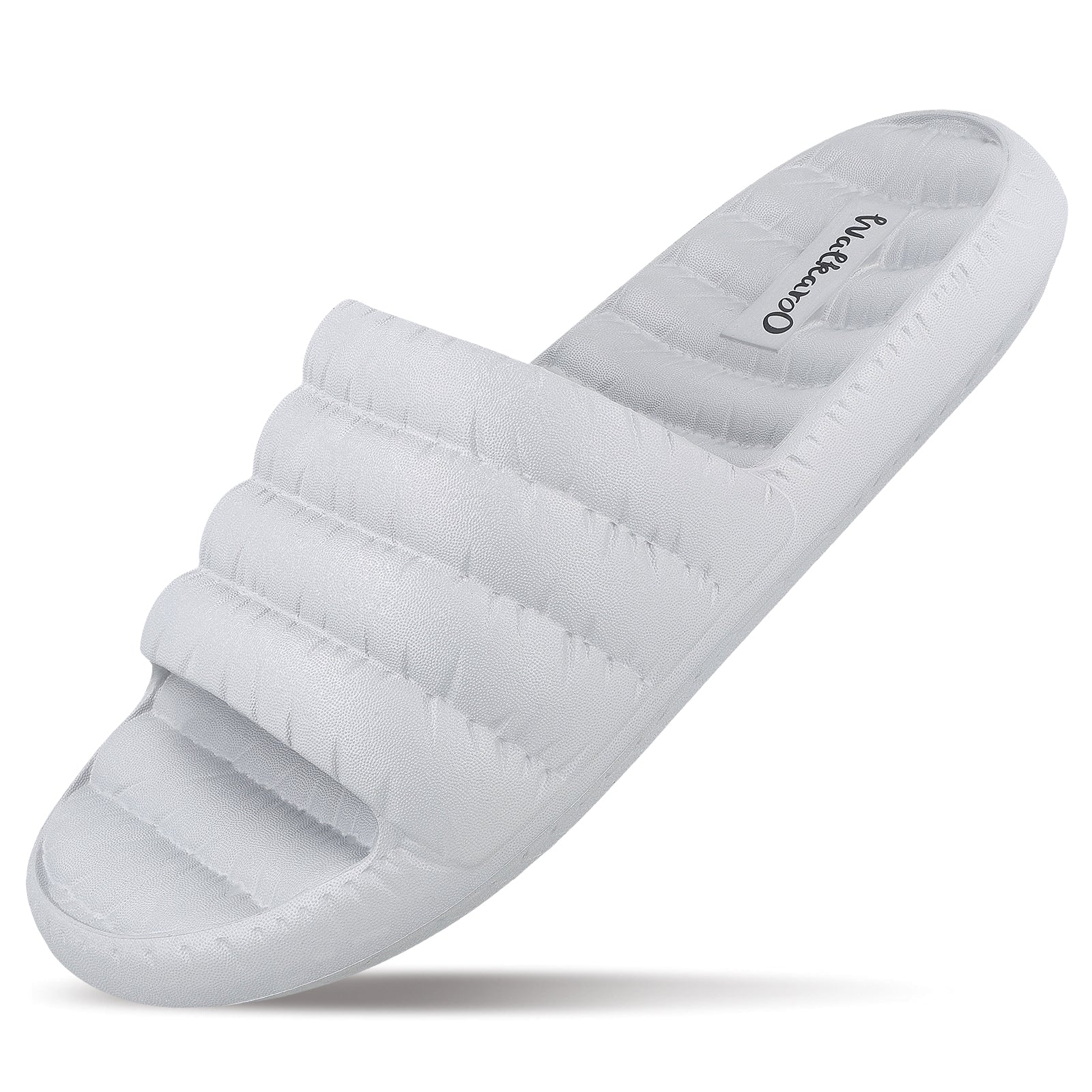 Men's Flip Flop Sliders  - WC8770 Light Grey - Image 5