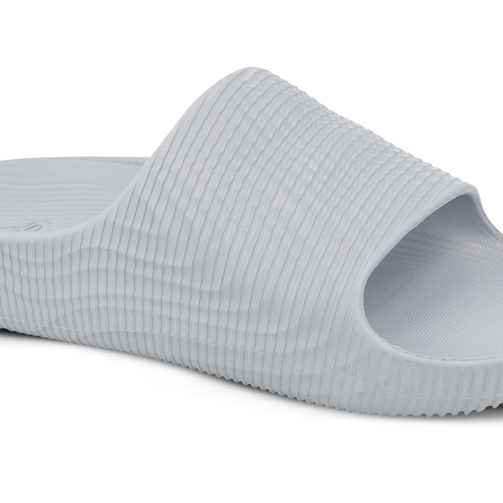 Men's Flip Flop Sliders  - WC8828 Light Grey - Image 4