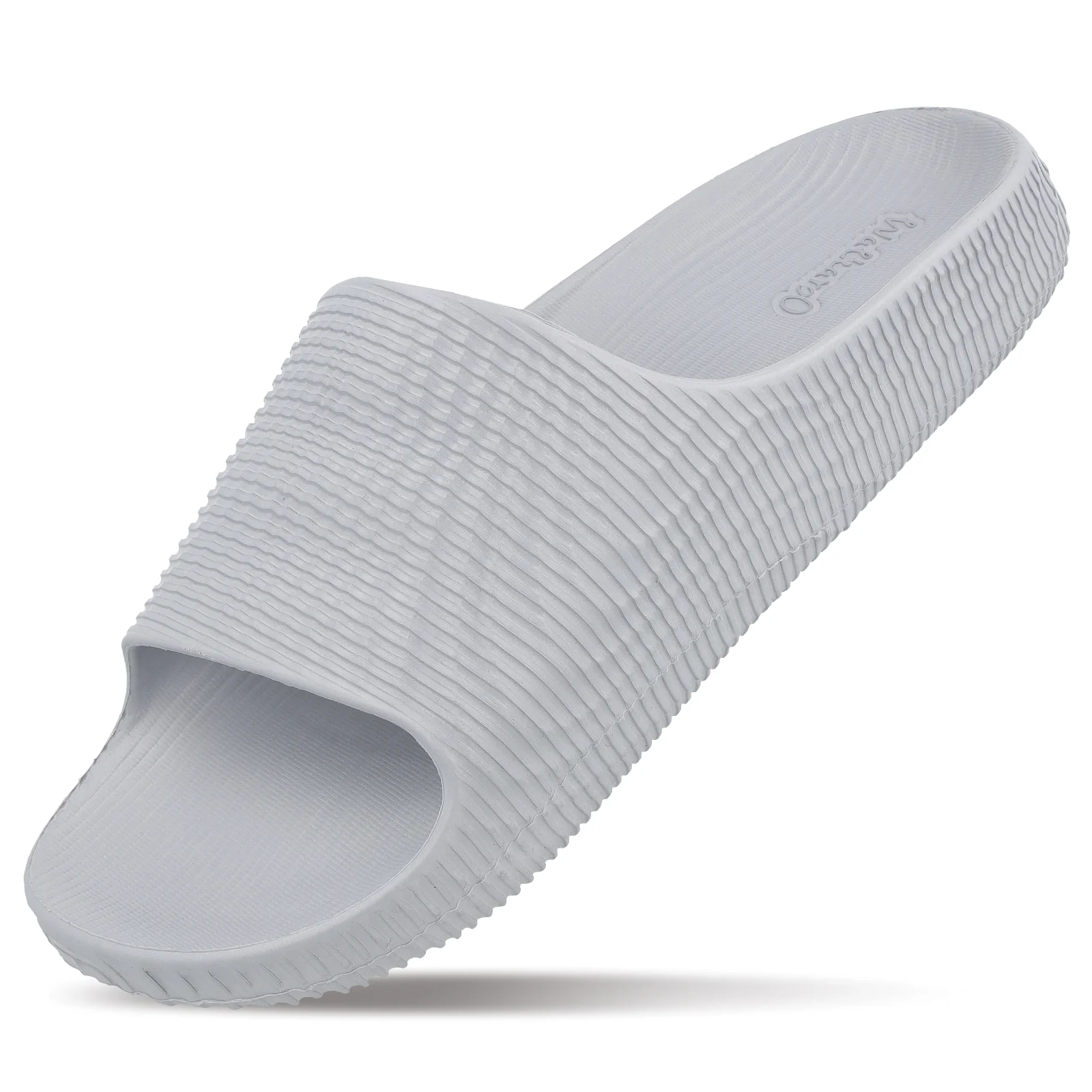 Men's Flip Flop Sliders  - WC8828 Light Grey - Image 5