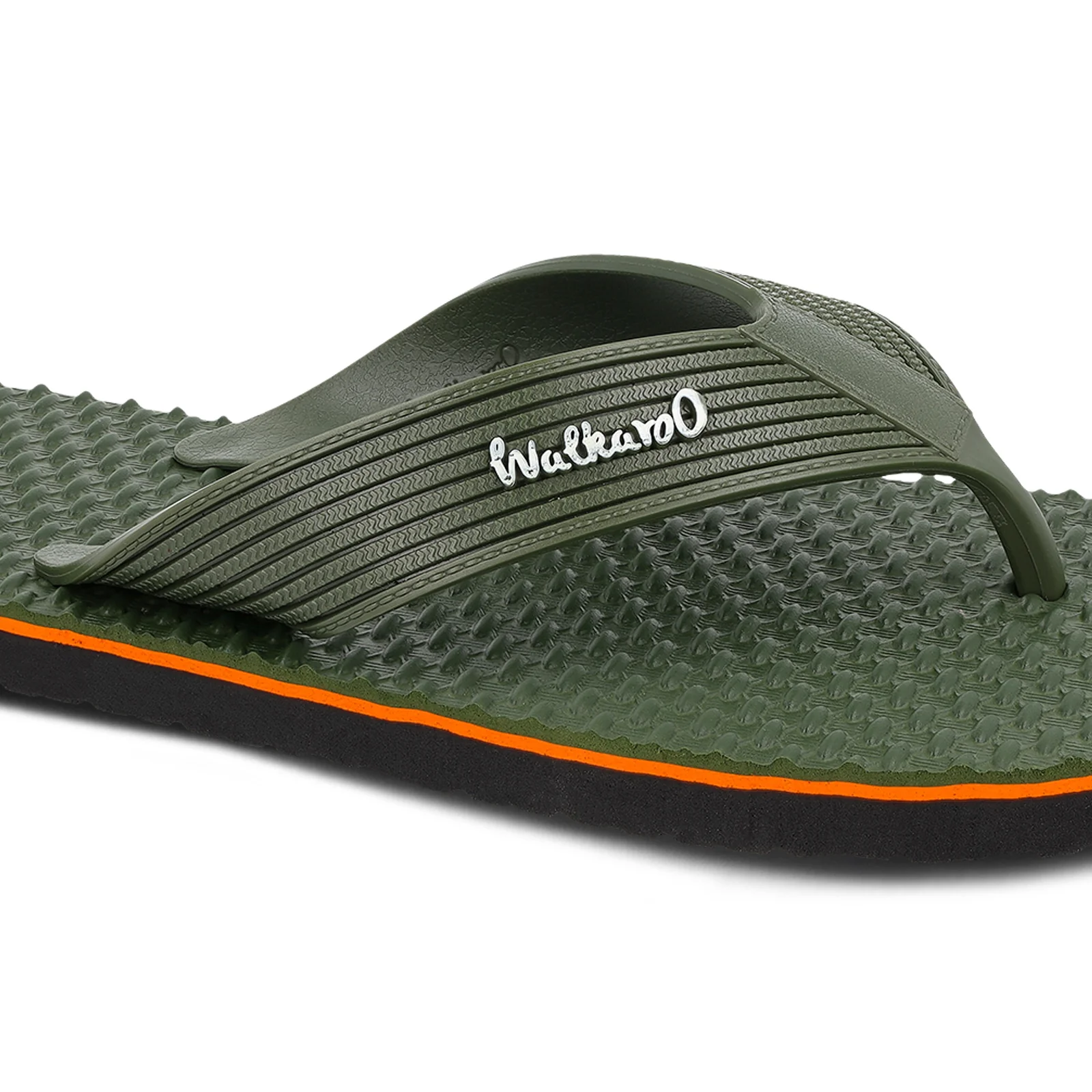 Men's Hawai Slippers - HG193 Olive - Image 4