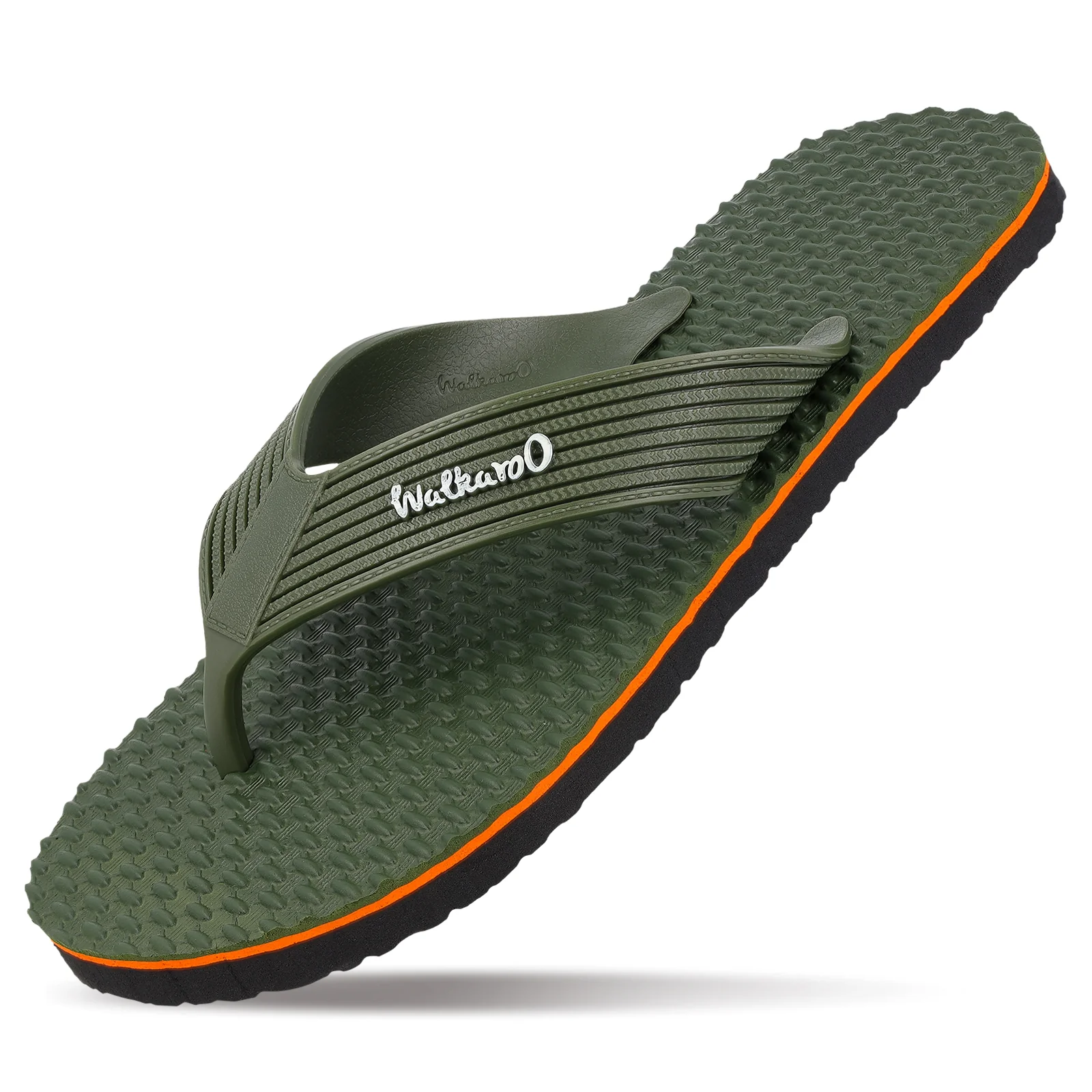 Men's Hawai Slippers - HG193 Olive - Image 5