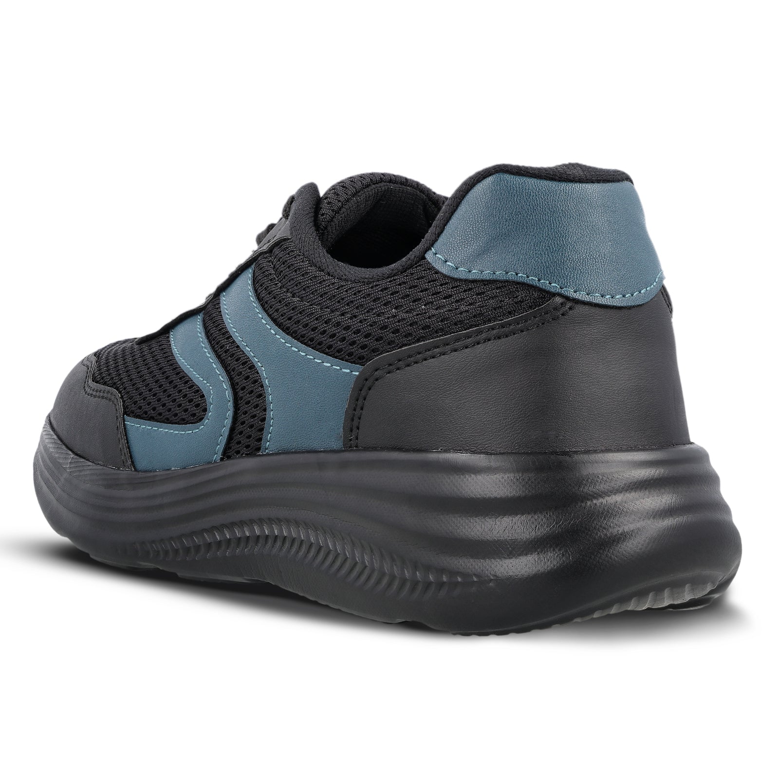 Men's Lace-up Sports Shoes - WS3131 Black - Image 4
