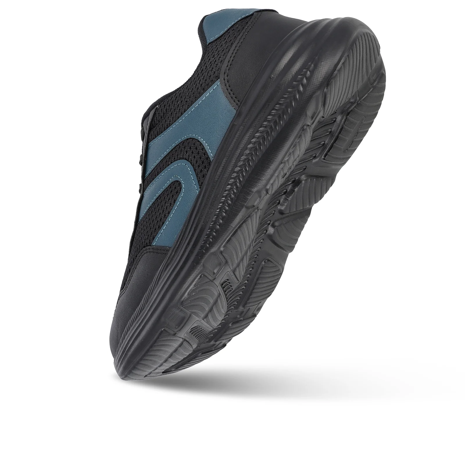 Men's Lace-up Sports Shoes - WS3131 Black - Image 5