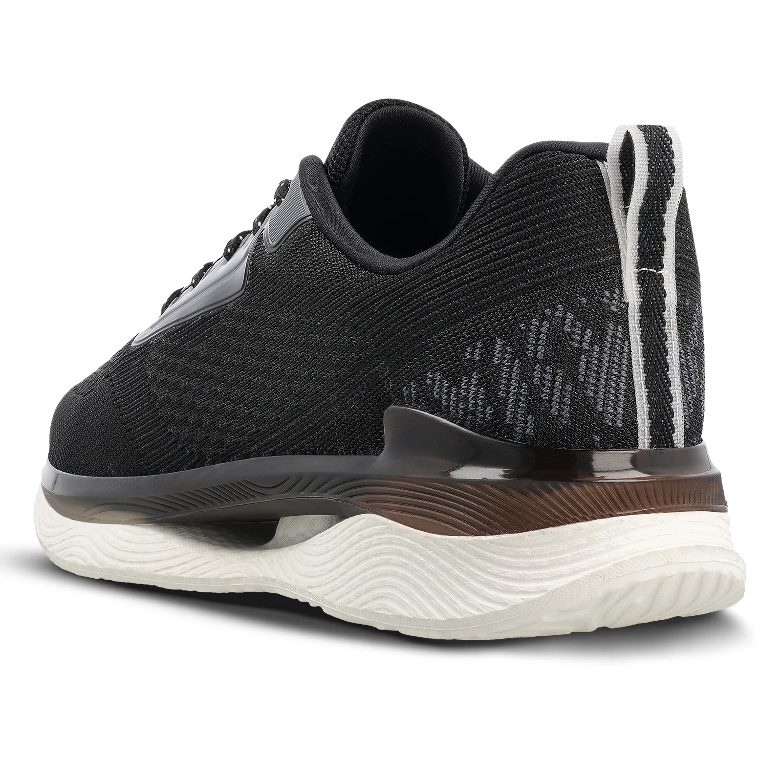 Men's Lace-up Sports Shoes - WS9127 Black Grey - Image 6