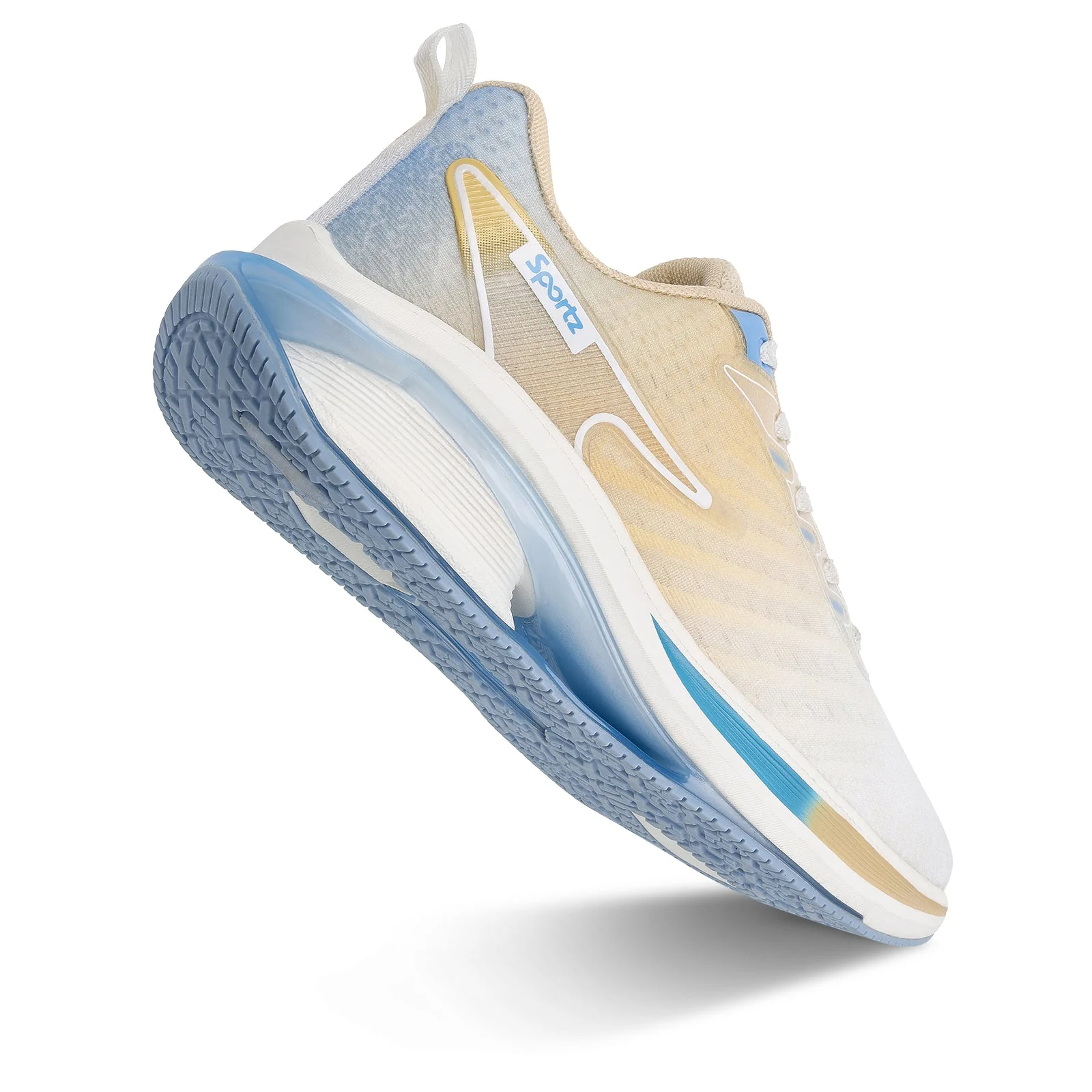 Men's Lace-up Sports Shoes - WS9151 Beige White - Image 8