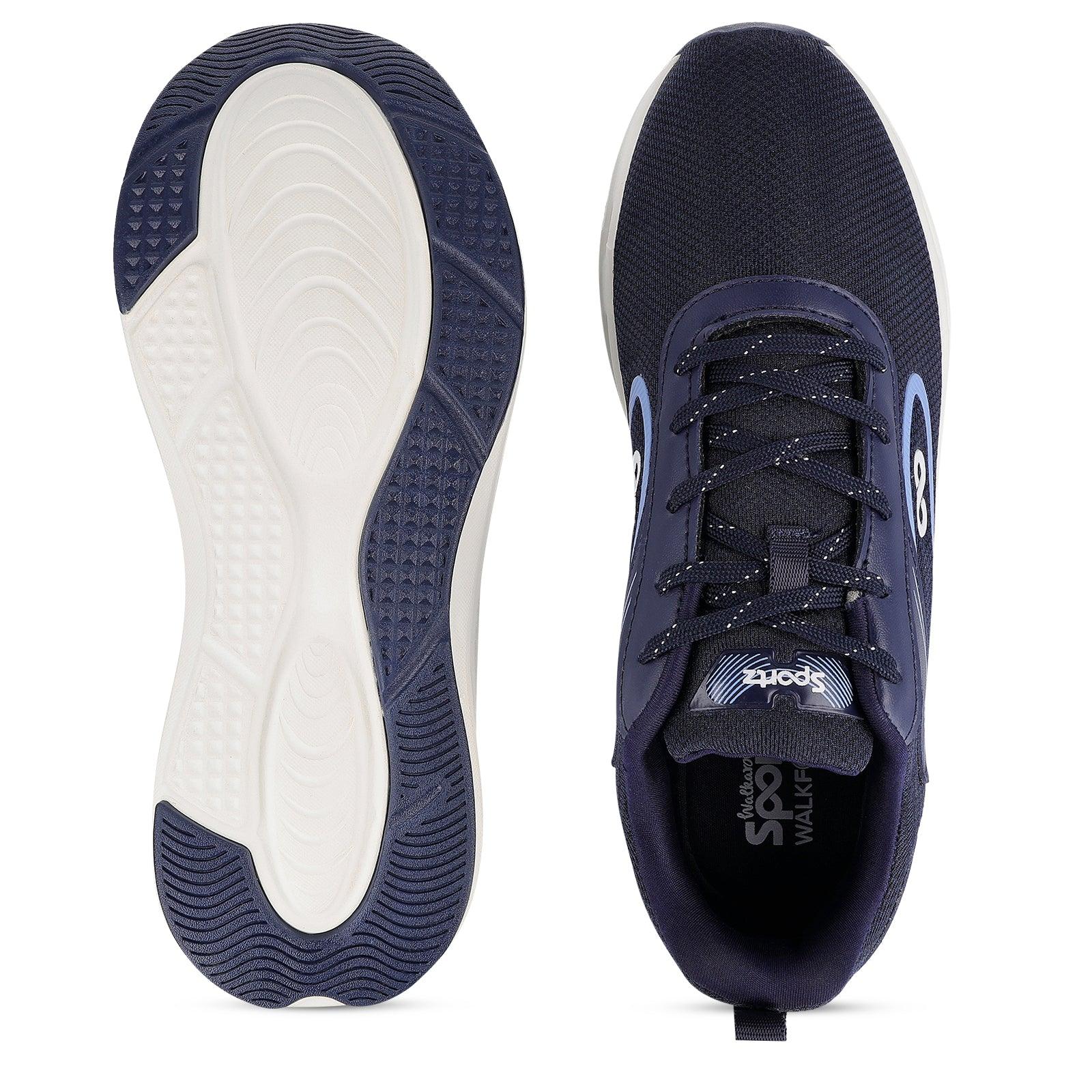 Men's Lace-up Sports Shoes - WS9613 Navy Blue - Image 3