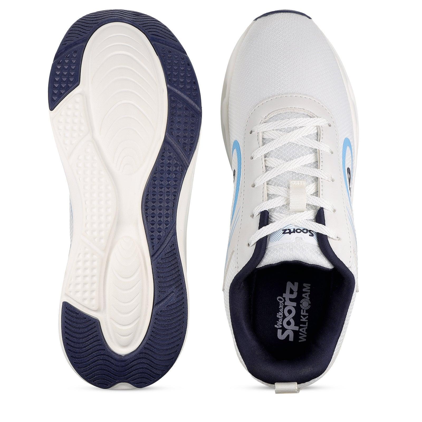 Men's Lace-up Sports Shoes - WS9613 White - Image 3