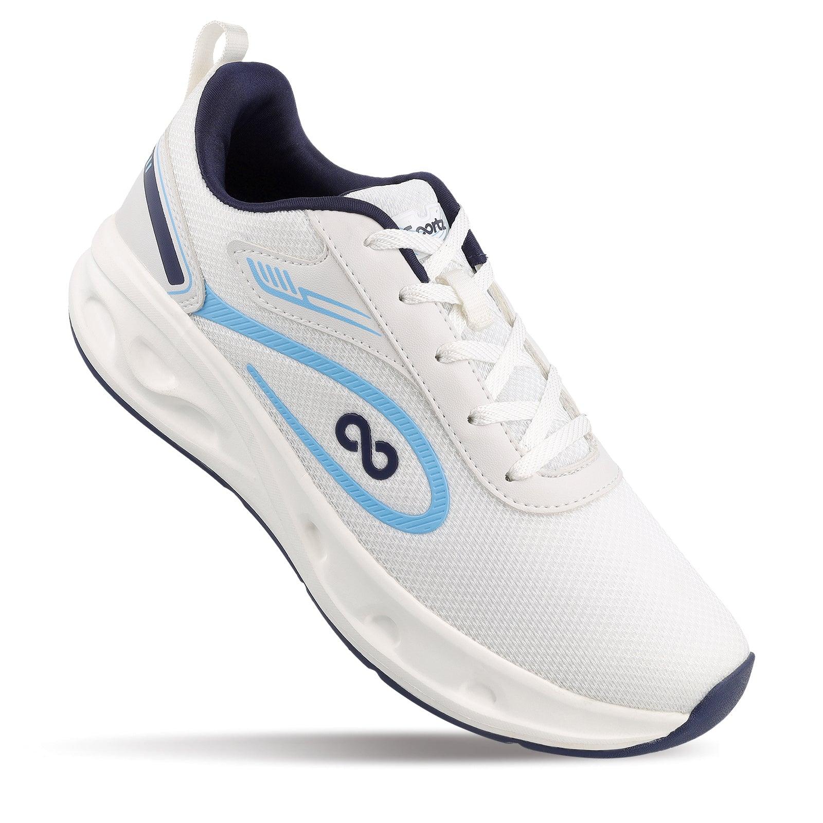 Men's Lace-up Sports Shoes - WS9613 White - Image 4