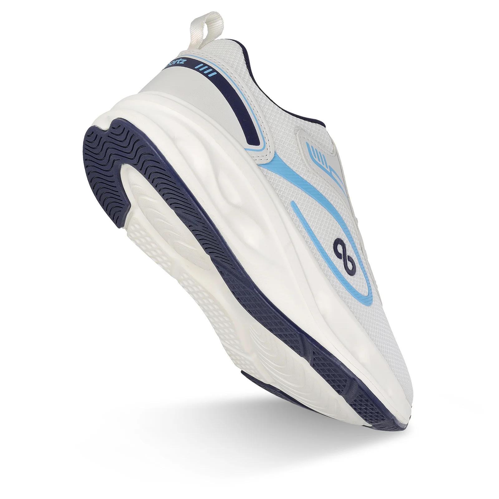 Men's Lace-up Sports Shoes - WS9613 White - Image 7