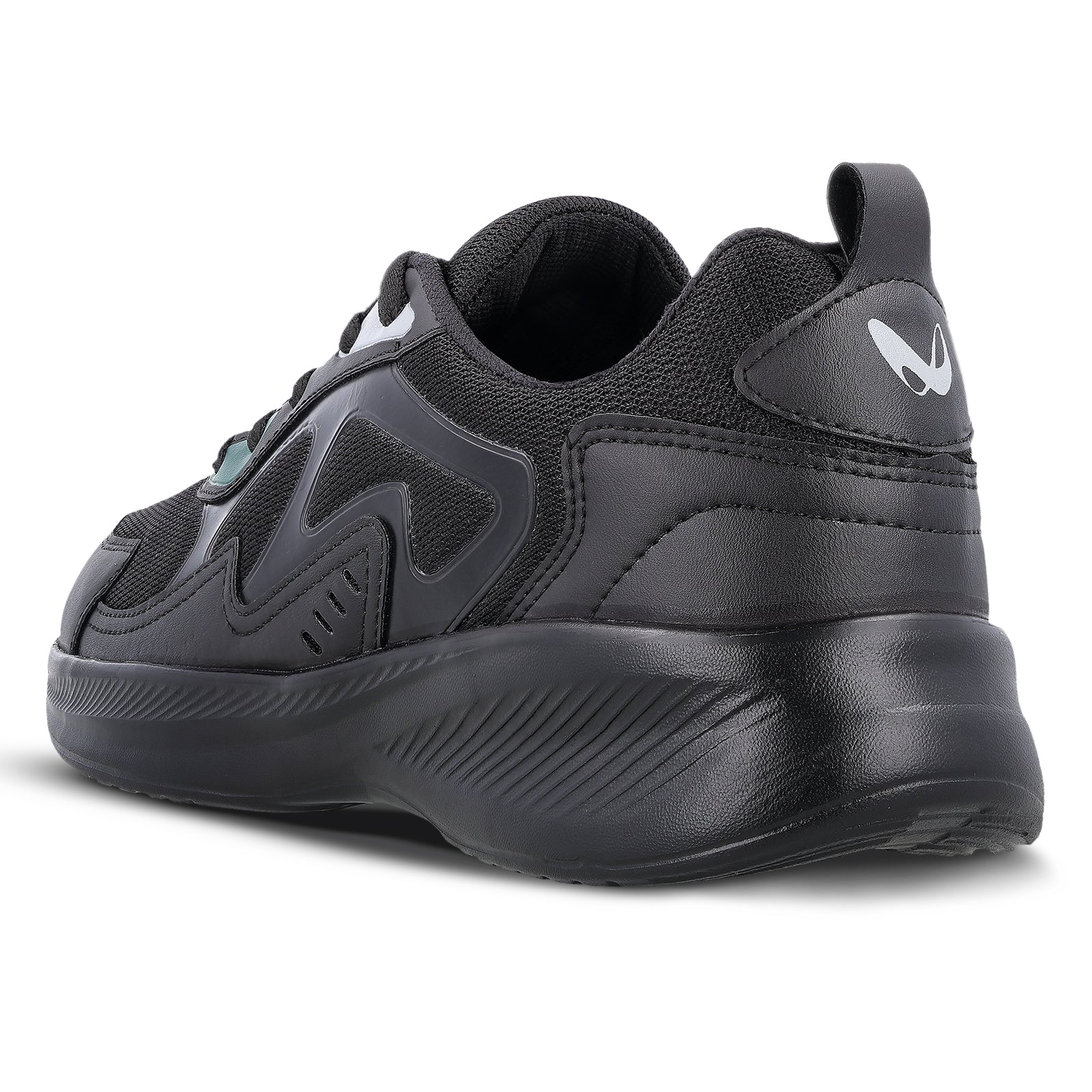 Men's Lace-up Sports Shoes - WS3099 Black - Image 5