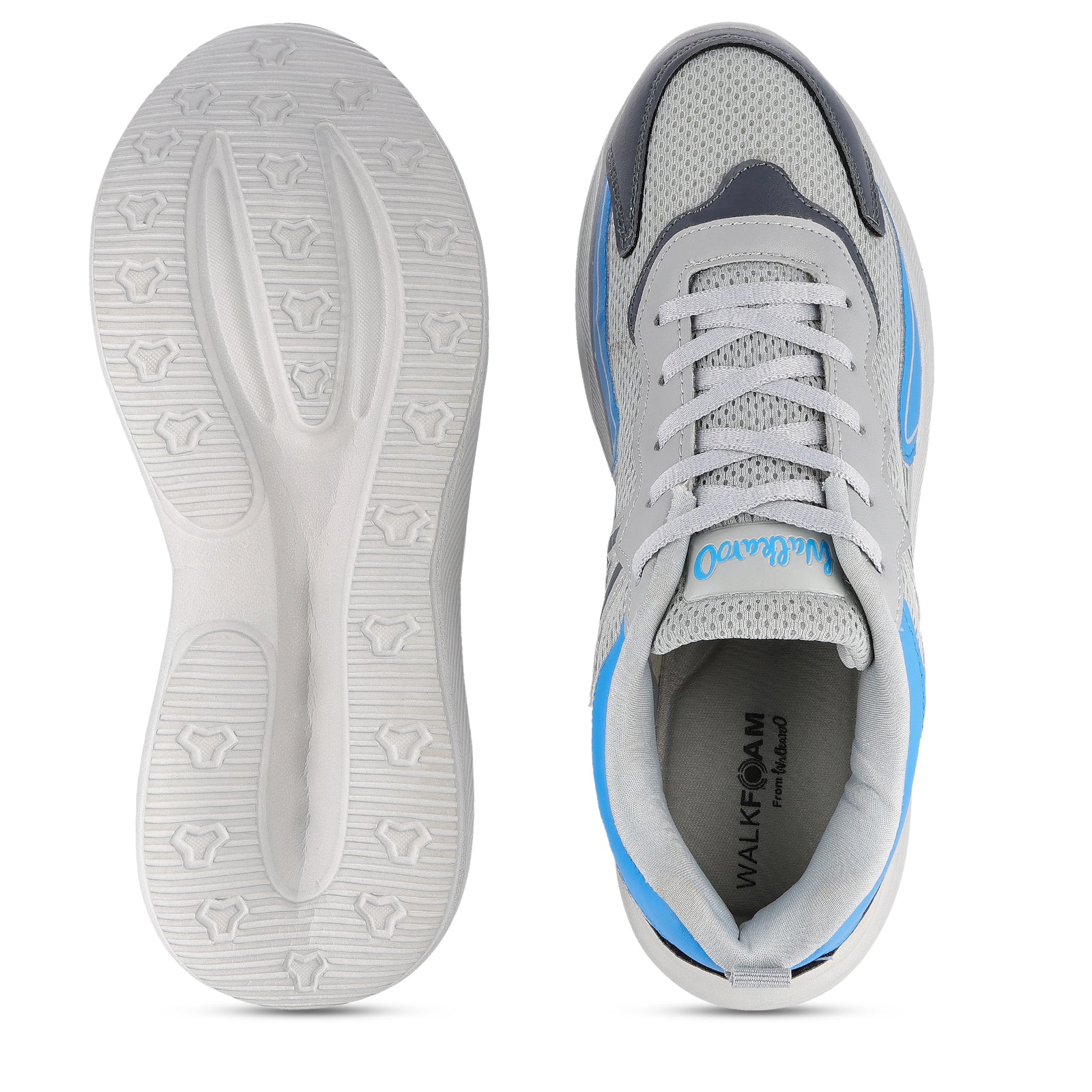 Men's Lace-up Sports Shoes - WS3114 Light Grey - Image 2