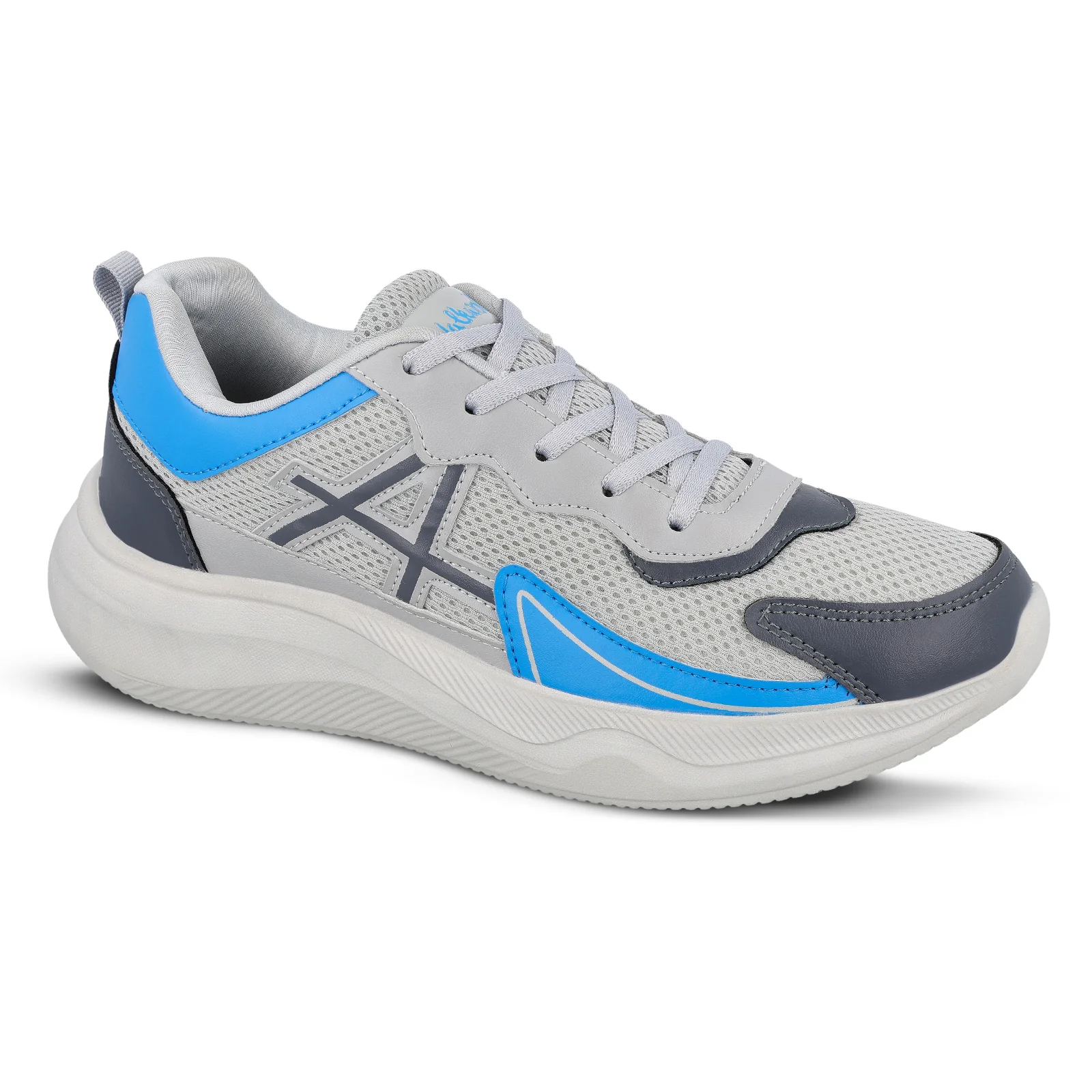 Men's Lace-up Sports Shoes - WS3114 Light Grey - Image 4