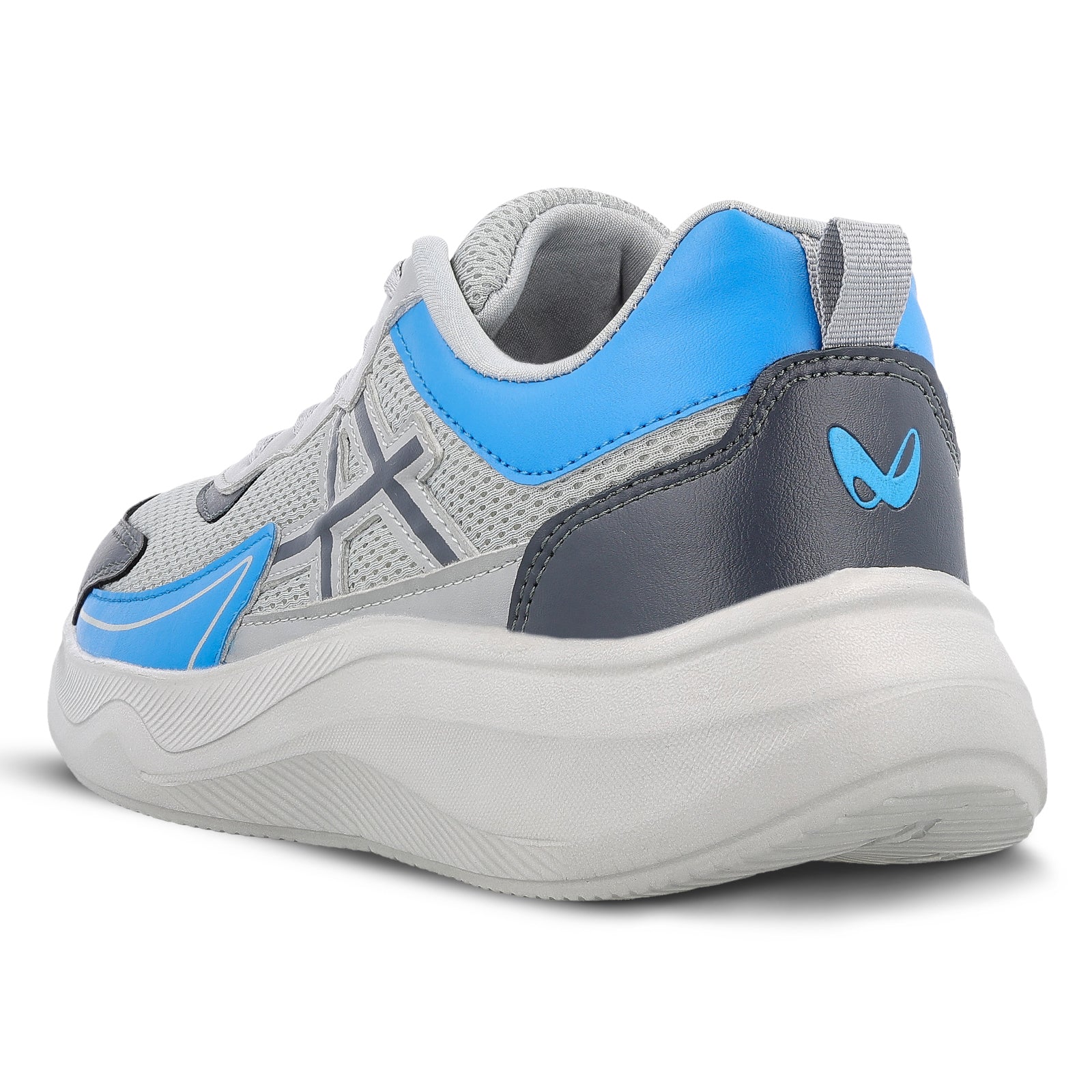 Men's Lace-up Sports Shoes - WS3114 Light Grey - Image 6