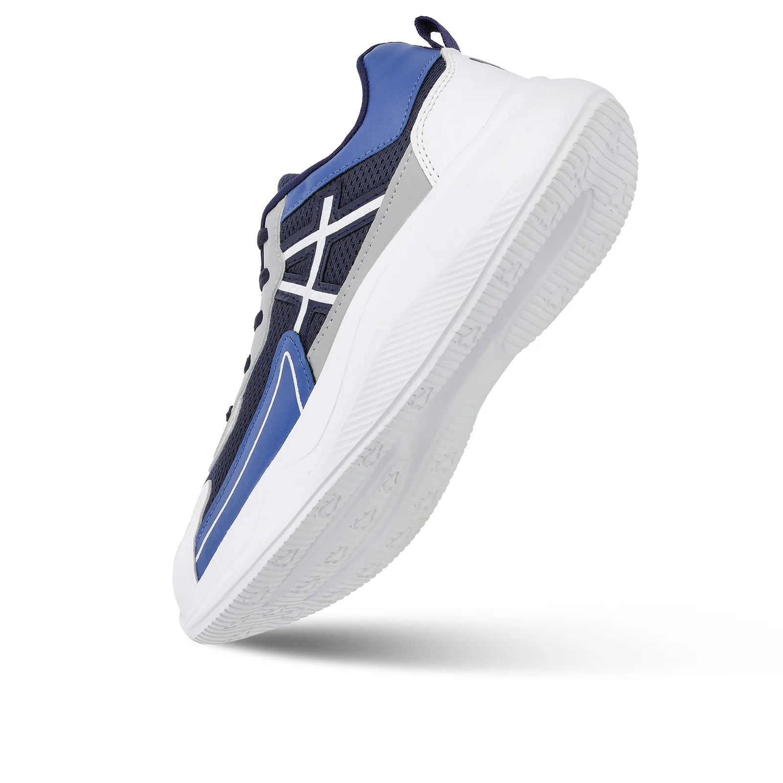 Men's Lace-up Sports Shoes - WS3114 Navy Blue - Image 7