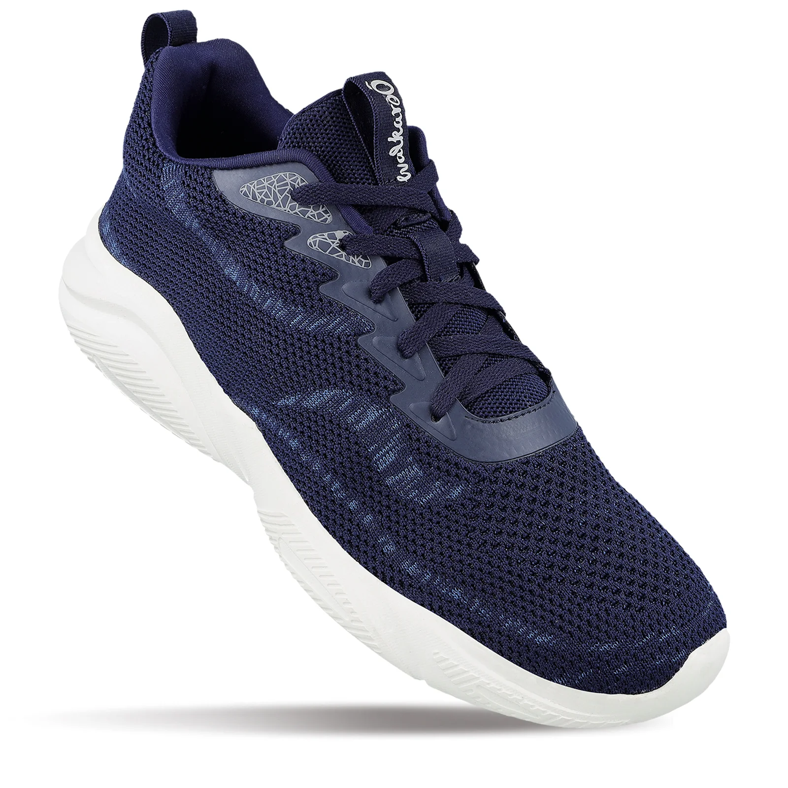 Men's Lace-up Sports Shoes - WS9554 Navy Blue - Image 3