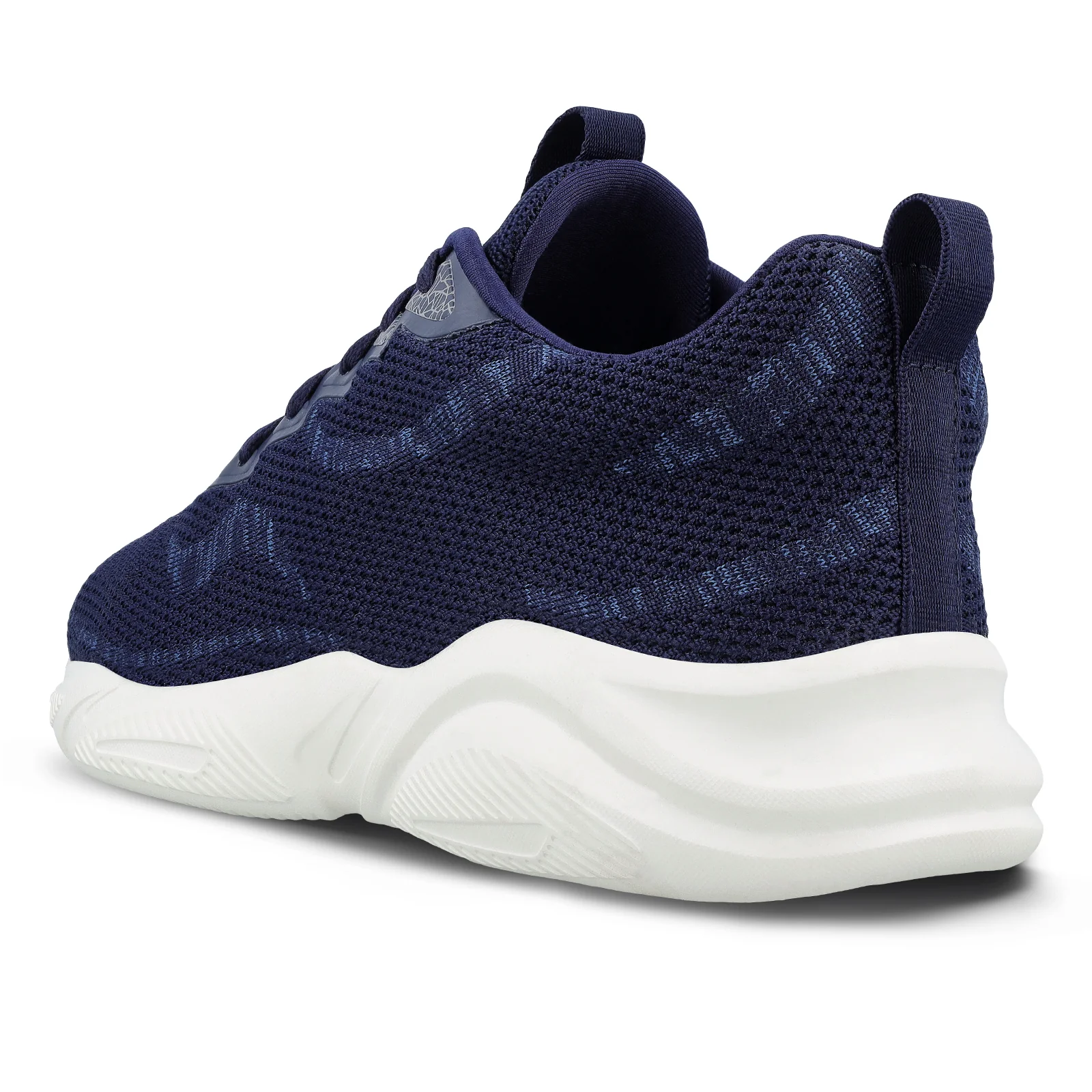 Men's Lace-up Sports Shoes - WS9554 Navy Blue - Image 6