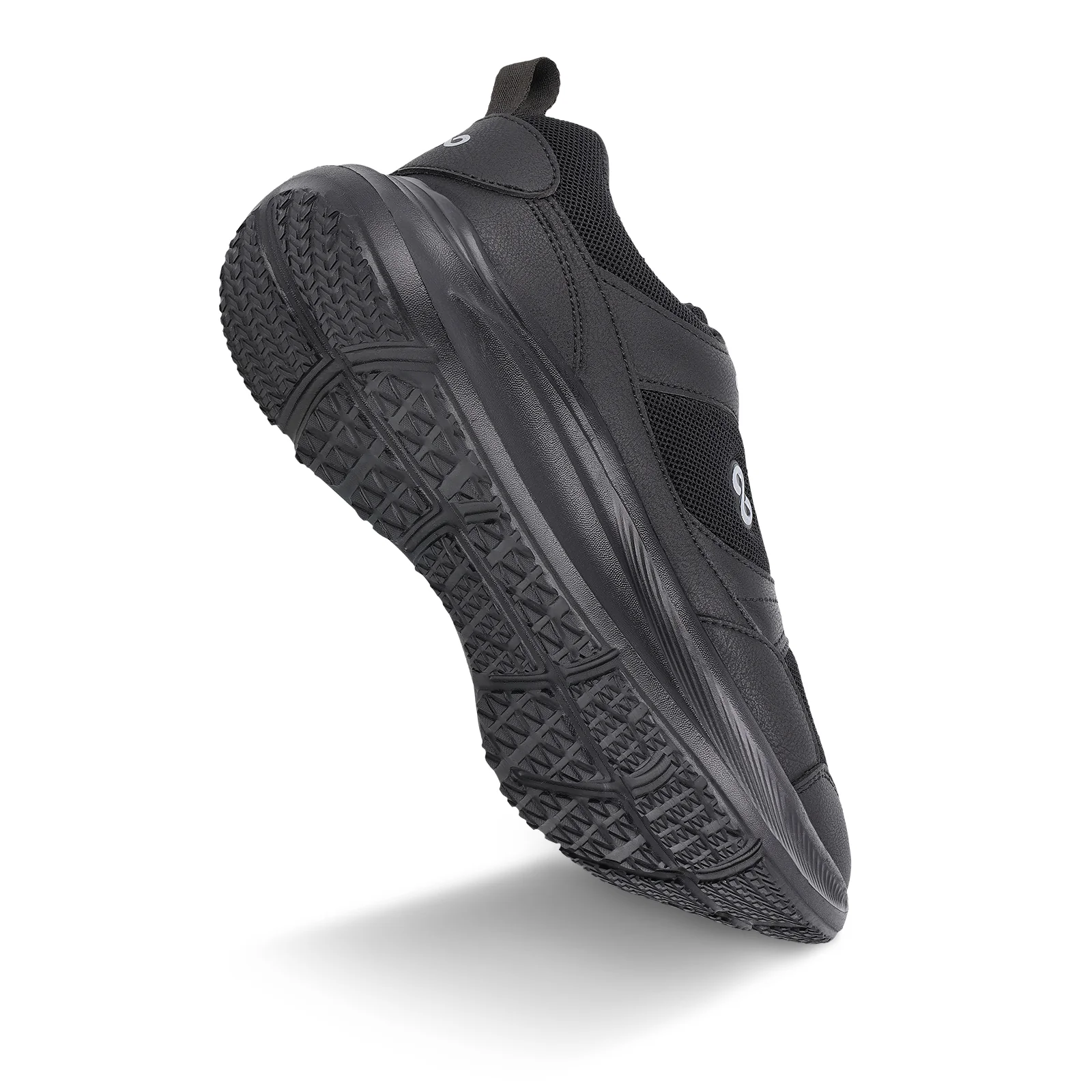 Men's Lace-up Sports Shoes - WS9625 Black - Image 6