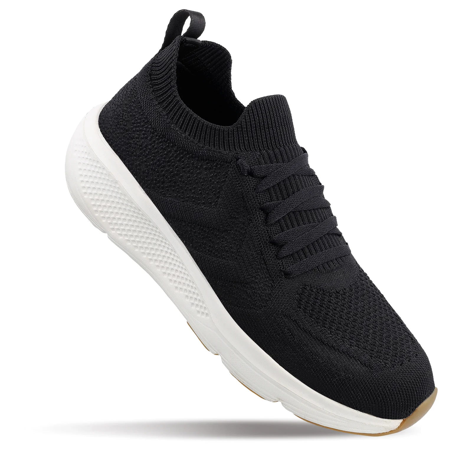 Men's Lace-up Sports Shoes - WS9640 Black - Image 3