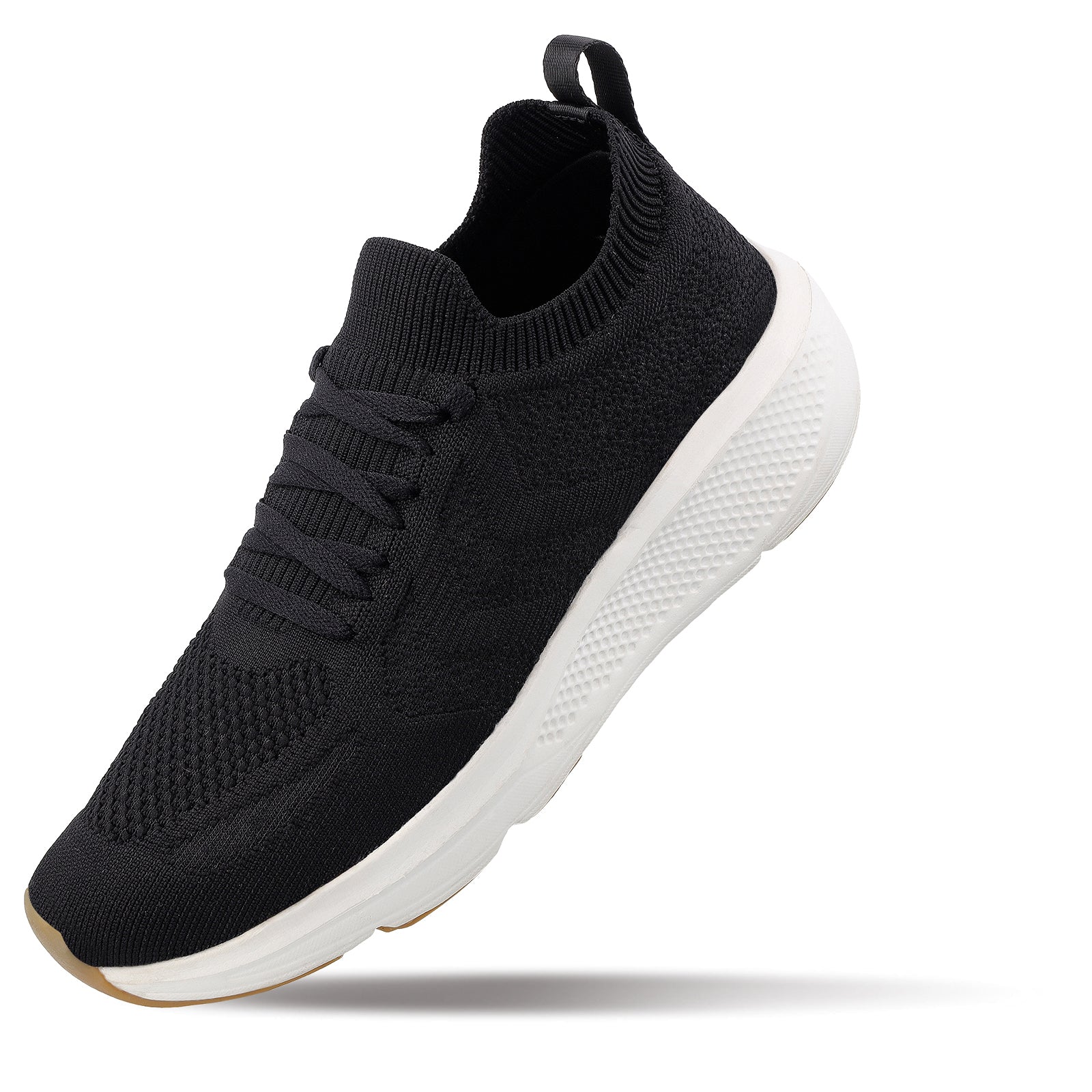 Men's Lace-up Sports Shoes - WS9640 Black - Image 7