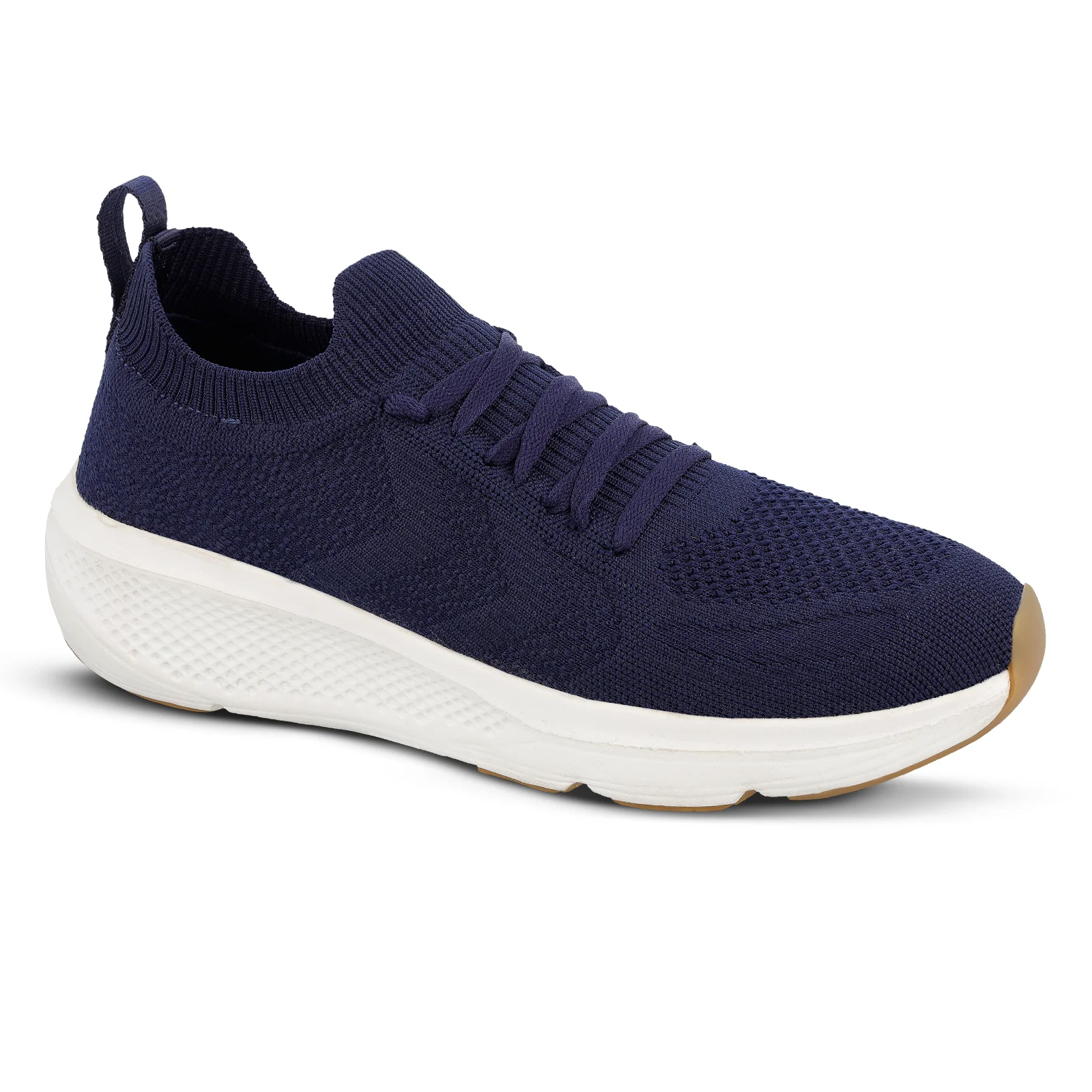 Men's Lace-up Sports Shoes - WS9640 Navy Blue - Image 4