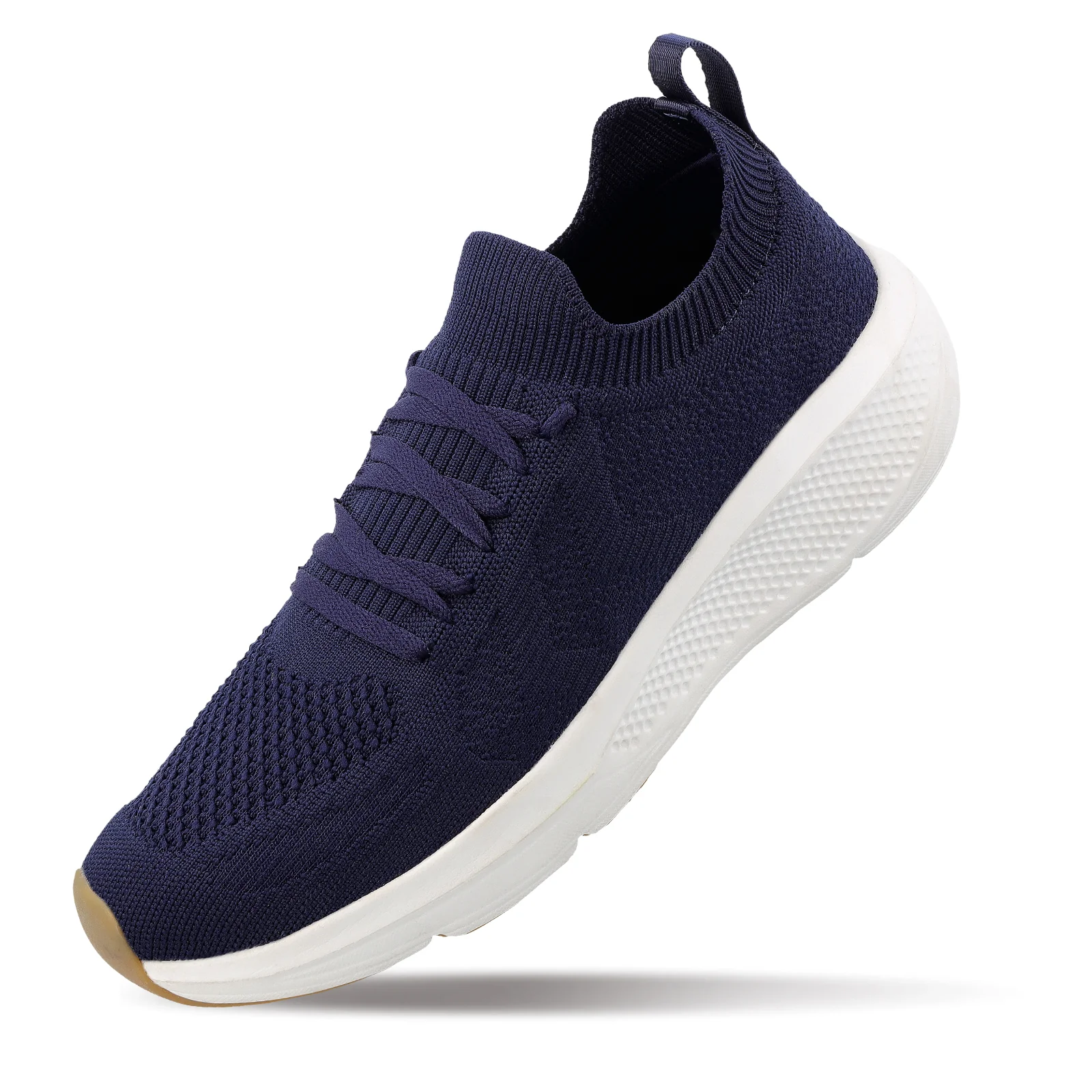 Men's Lace-up Sports Shoes - WS9640 Navy Blue - Image 5