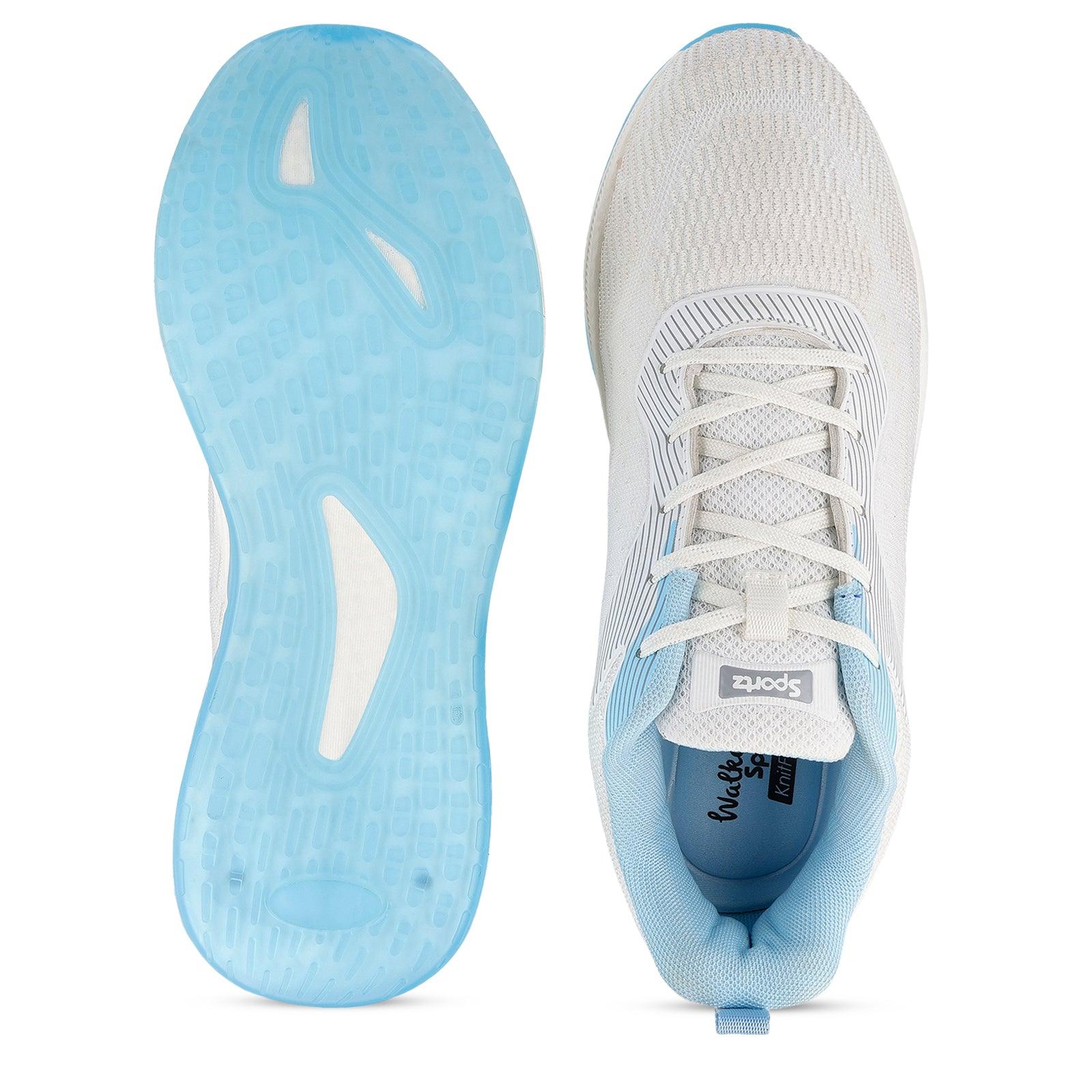VORTIZ Men's Lace-up Walking Shoes - WS9140 White - Image 3