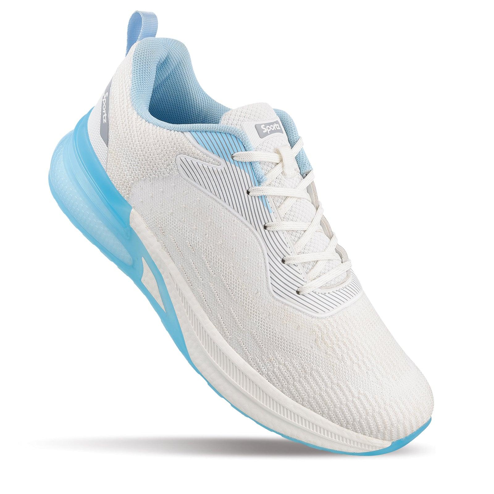VORTIZ Men's Lace-up Walking Shoes - WS9140 White - Image 4