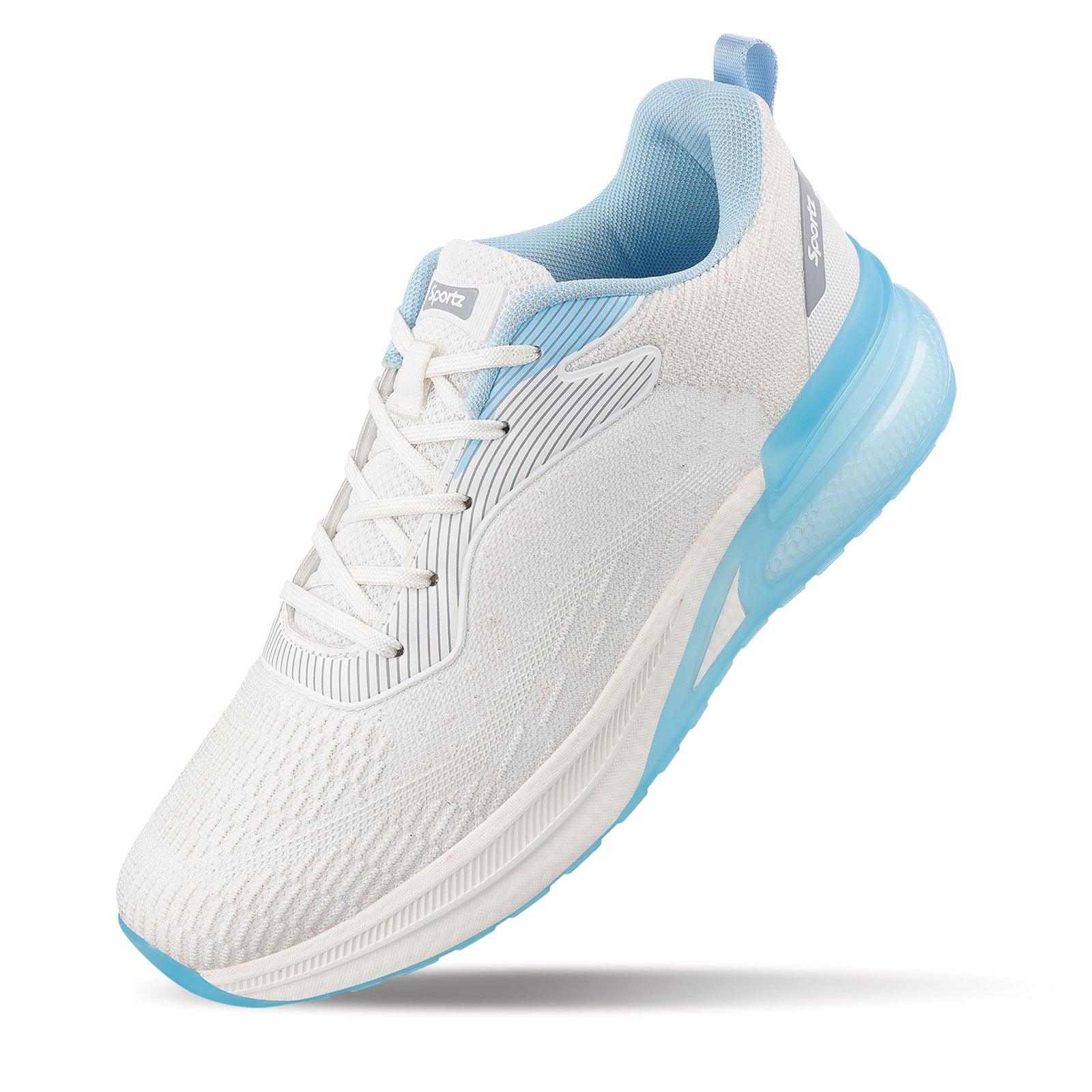 VORTIZ Men's Lace-up Walking Shoes - WS9140 White - Image 6