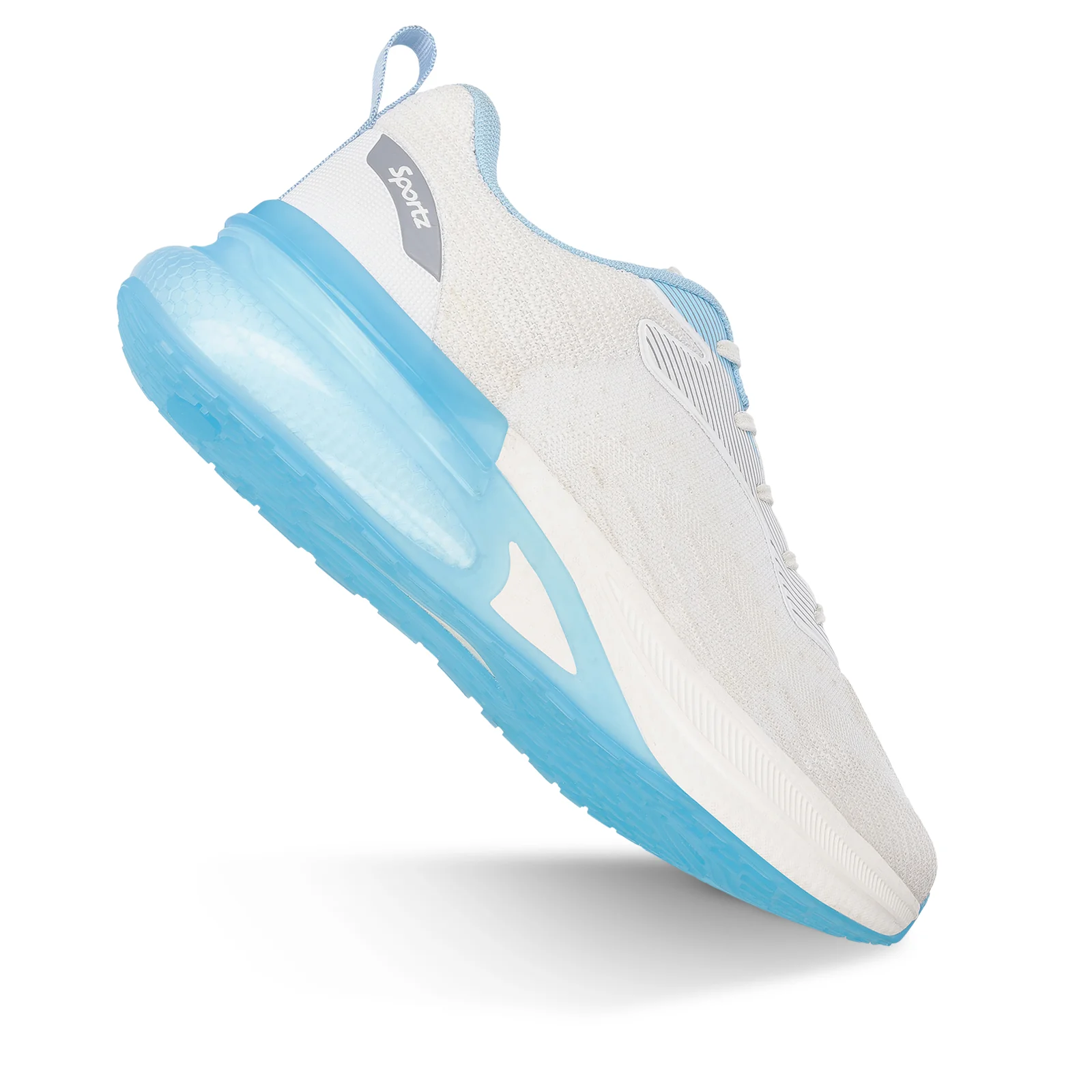 VORTIZ Men's Lace-up Walking Shoes - WS9140 White - Image 7