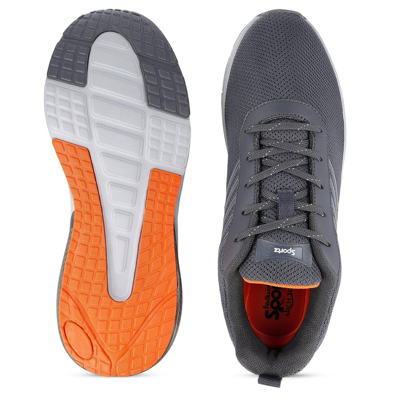 WENGOR Men's Lace-up Sports Shoes - Dark Grey - Image 2