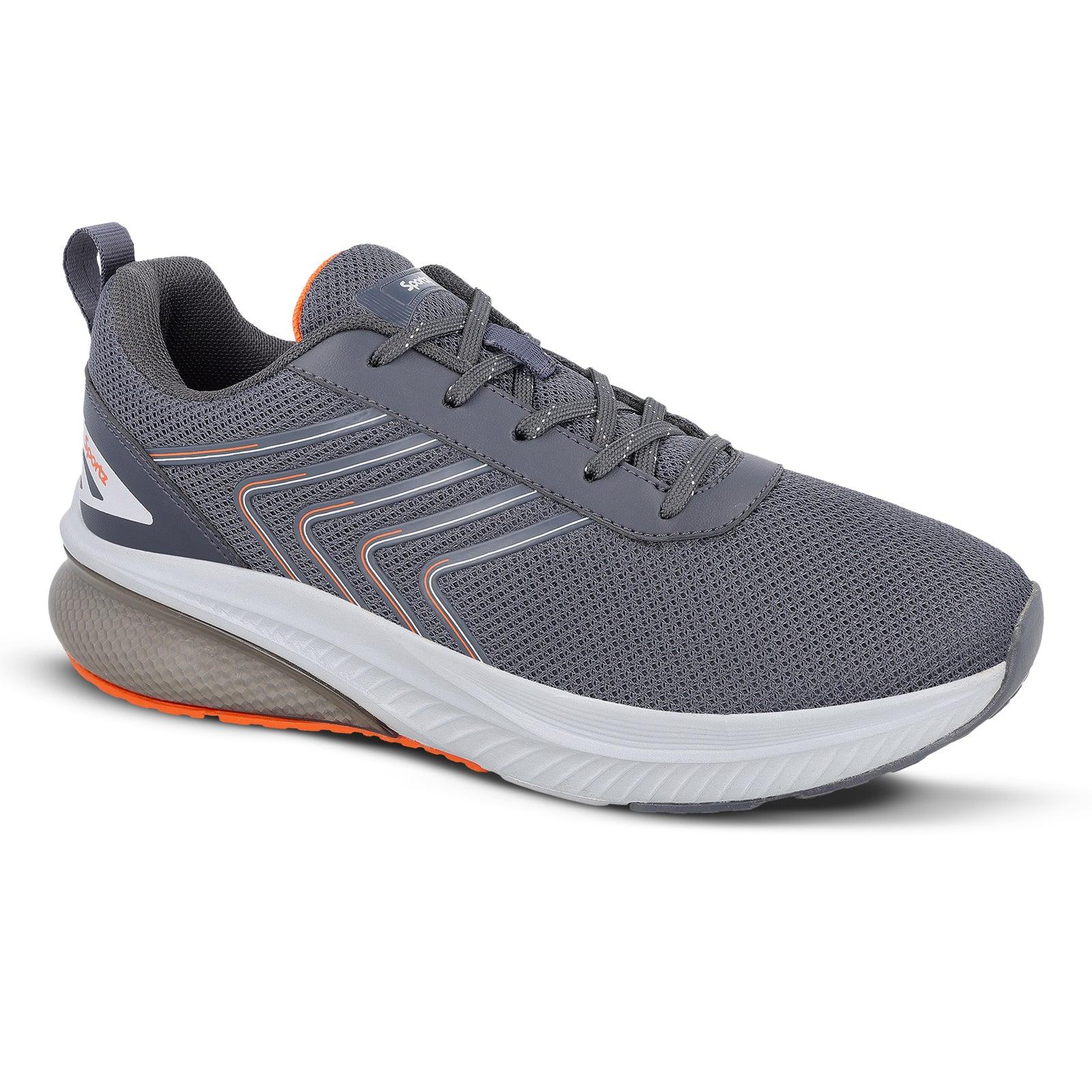 WENGOR Men's Lace-up Sports Shoes - Dark Grey - Image 4