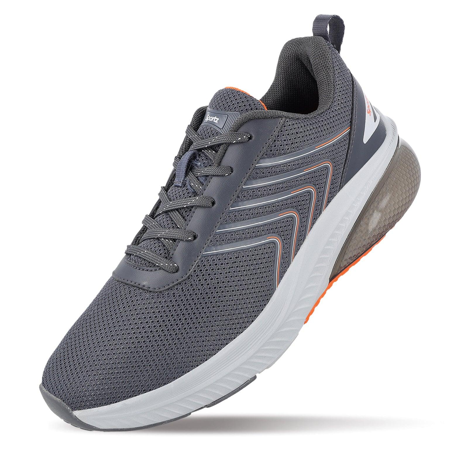 WENGOR Men's Lace-up Sports Shoes - Dark Grey - Image 5