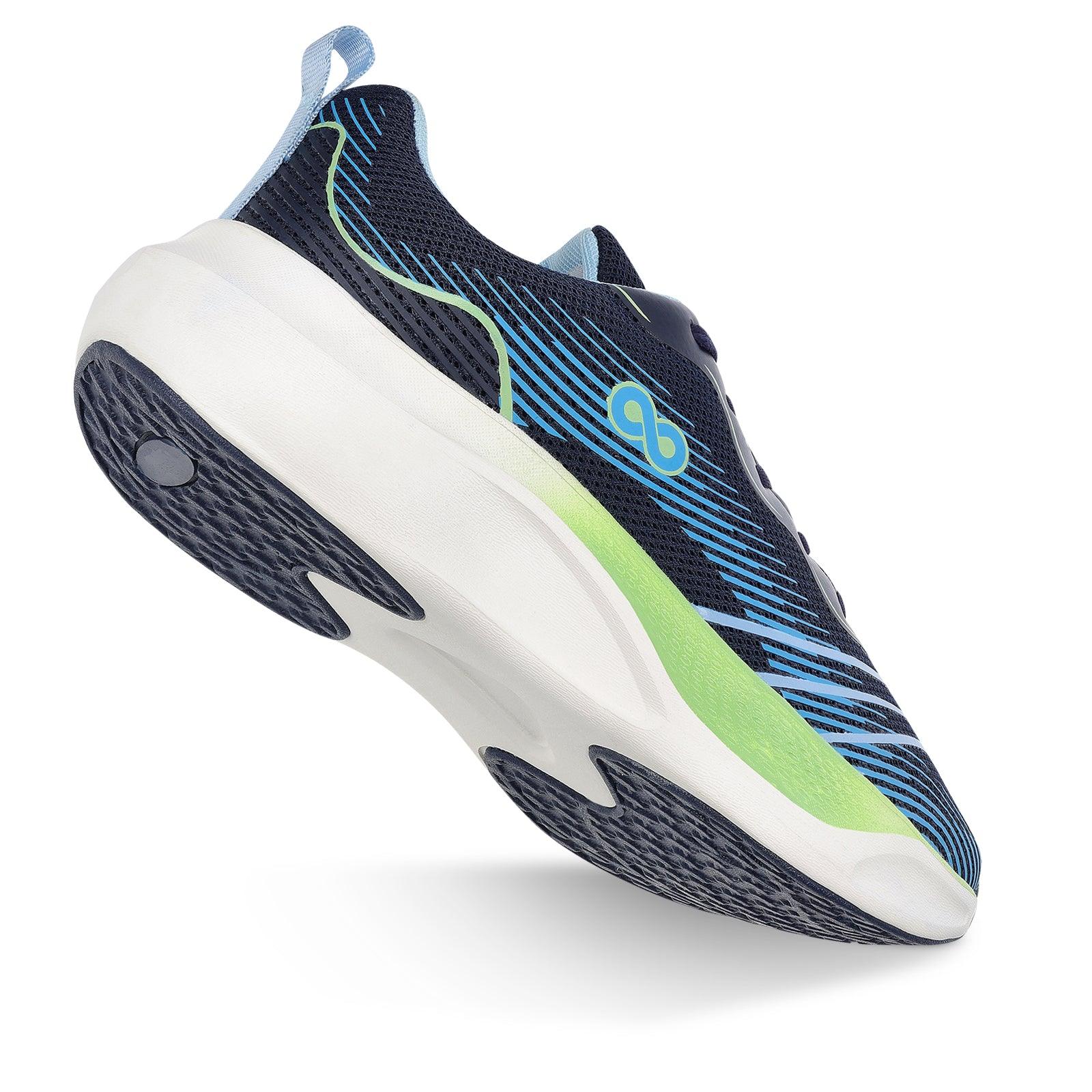 Men's Lace-up Walking Shoes - WS9142 Blue - Image 5