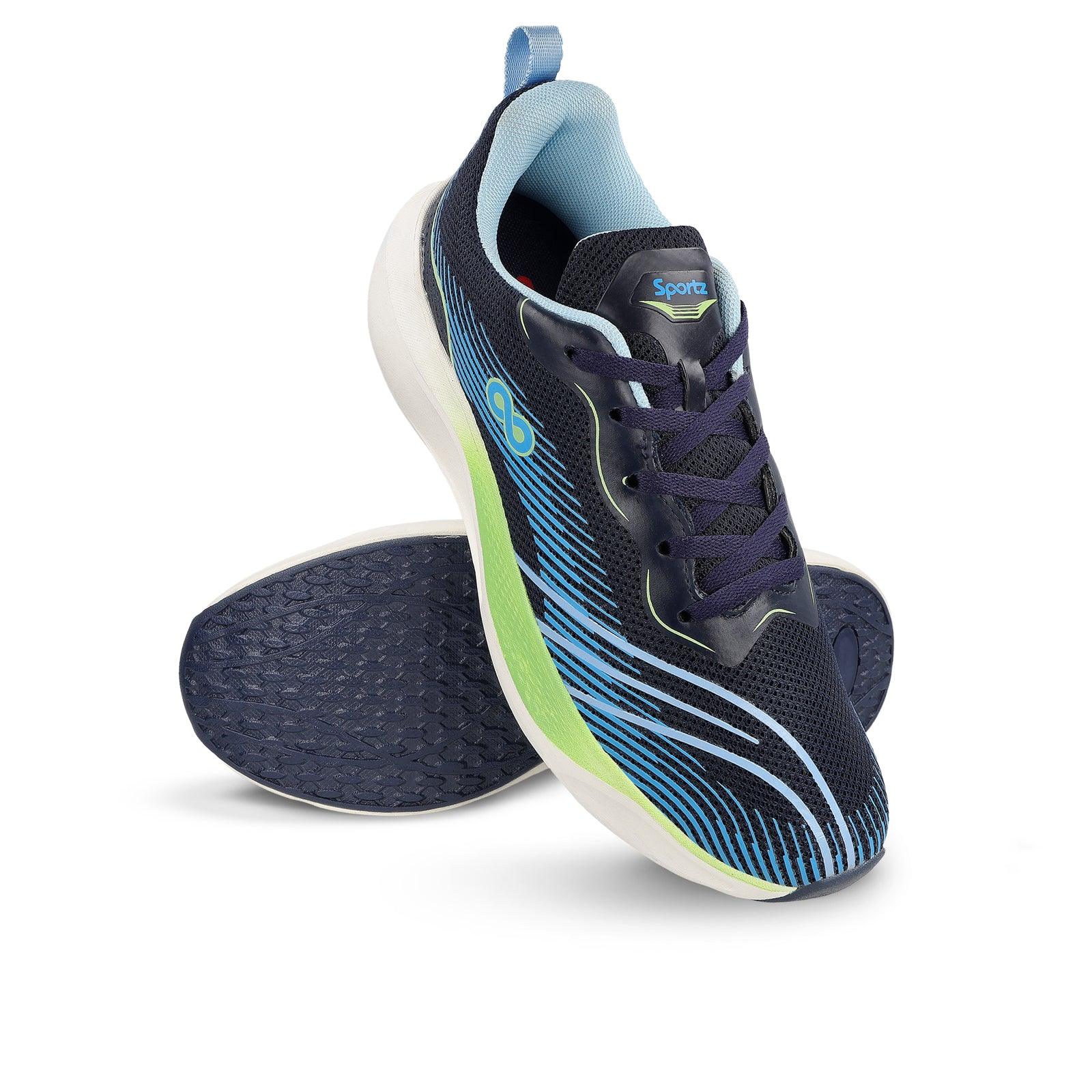 Men's Lace-up Walking Shoes - WS9142 Blue - Image 8