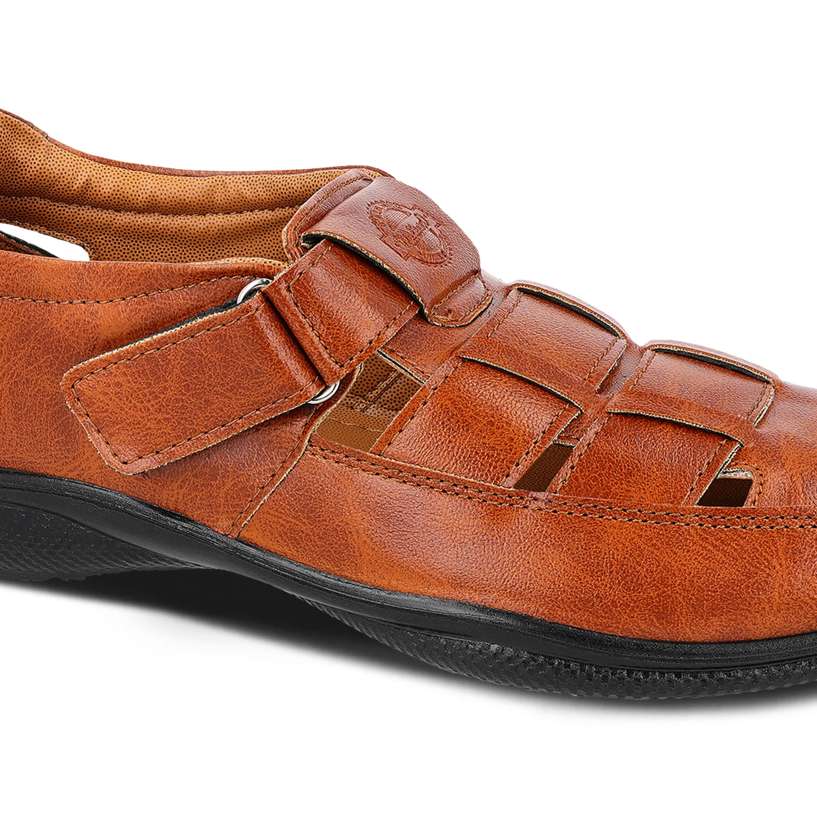 Men's  Roman Sandals - WF6269 Tan - Image 4